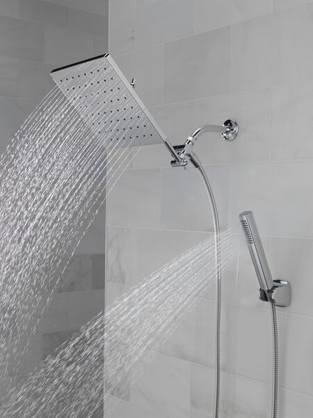 10 inch Raincan Shower Head & Hand Held Combo with Adjustable Extension Arm, image 13