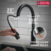 Single Handle Pull-Down Kitchen Faucet with Touch<sub>2</sub>O&reg; Technology