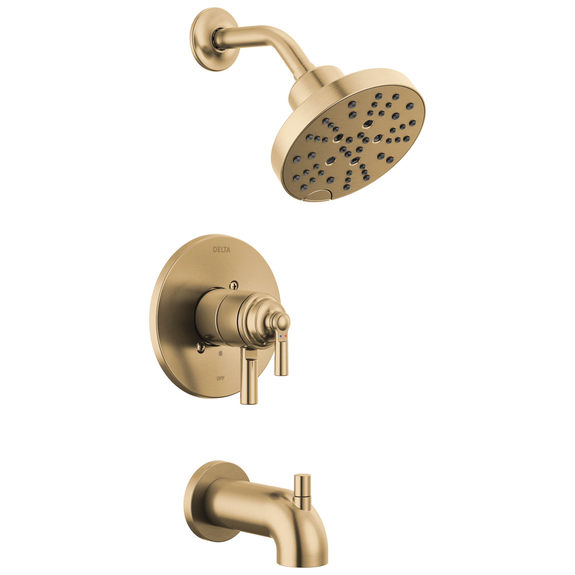 Delta Faucet Saylore Monitor 17 Series Tub & Shower Trim - Champagne - Bronze