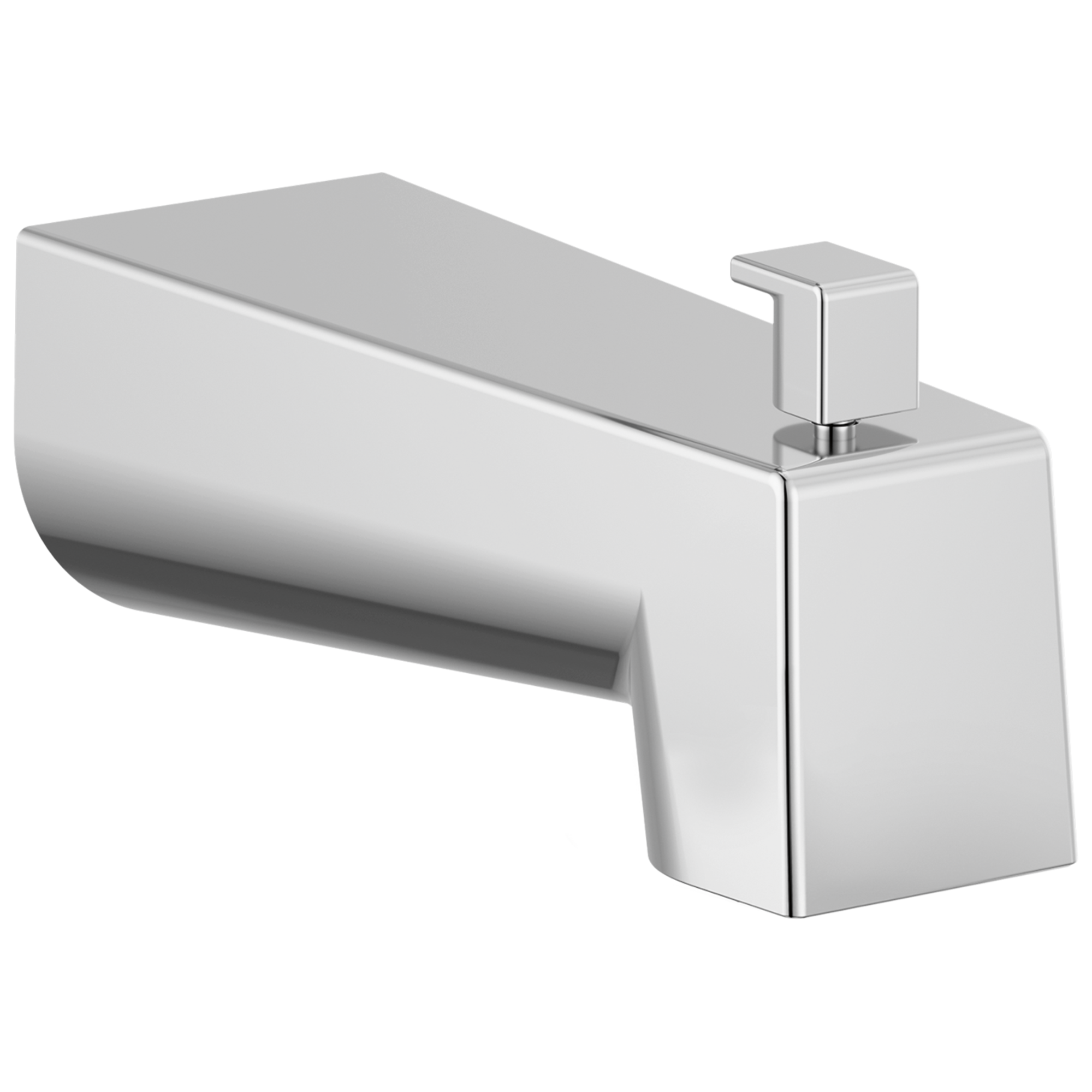 Delta Faucet Modern™ Tub Spout - Pull Up Diverter in Chrome
