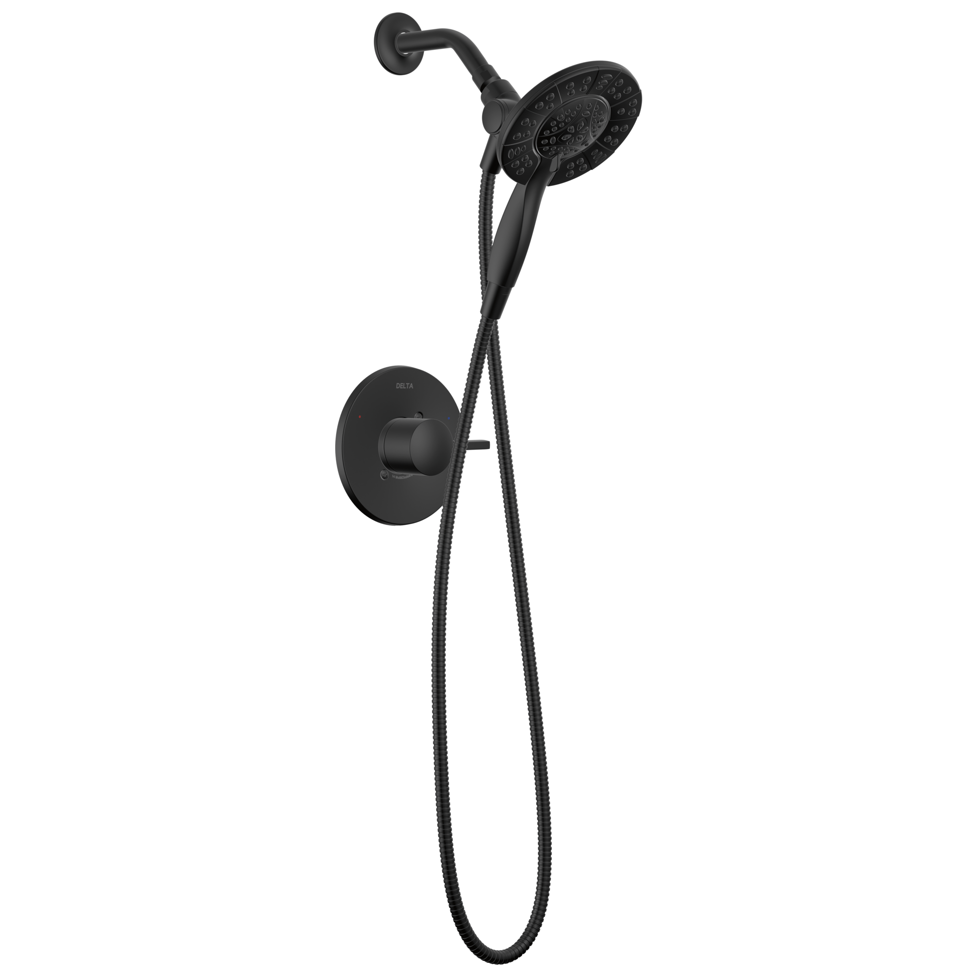 Delta Faucet AlbionE Monitor 14 Series Shower Only Trim Only with In2ition Hand Shower - Matte Black
