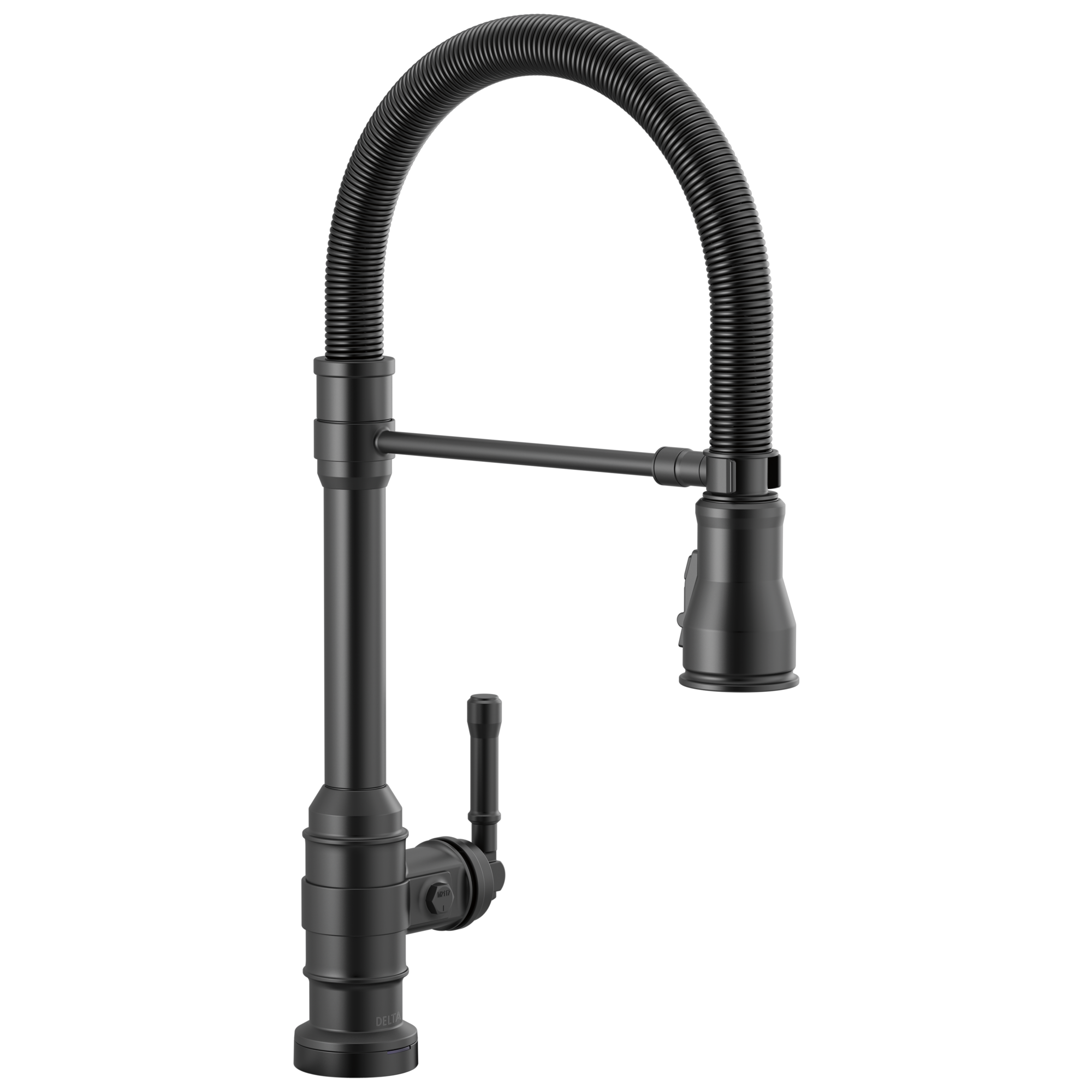 BroderickE Touch2O Technology Kitchen Faucet with Touchless Technology - Matte Black