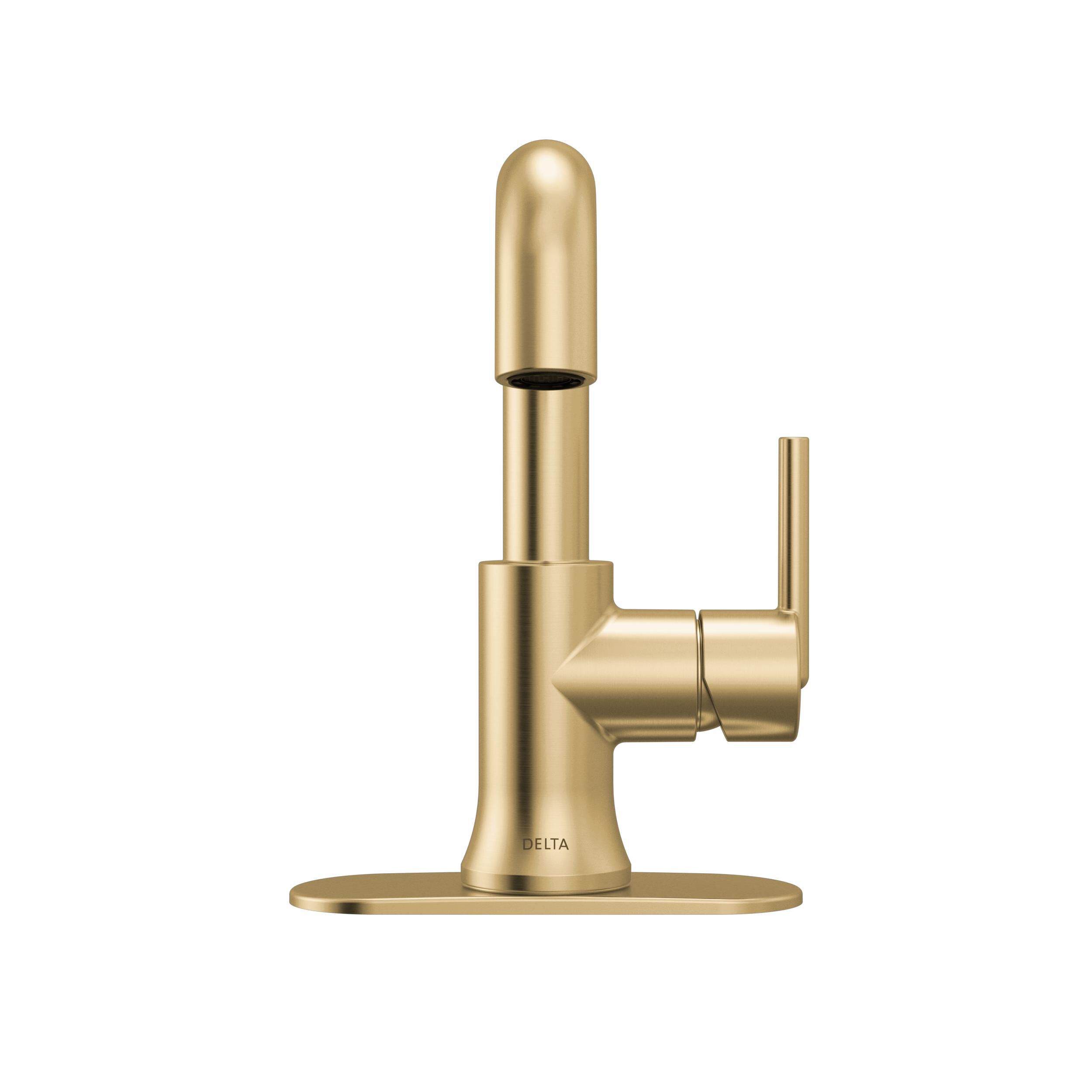Single Handle Bathroom Faucet in Champagne Bronze 554HAR-CZ-DST
