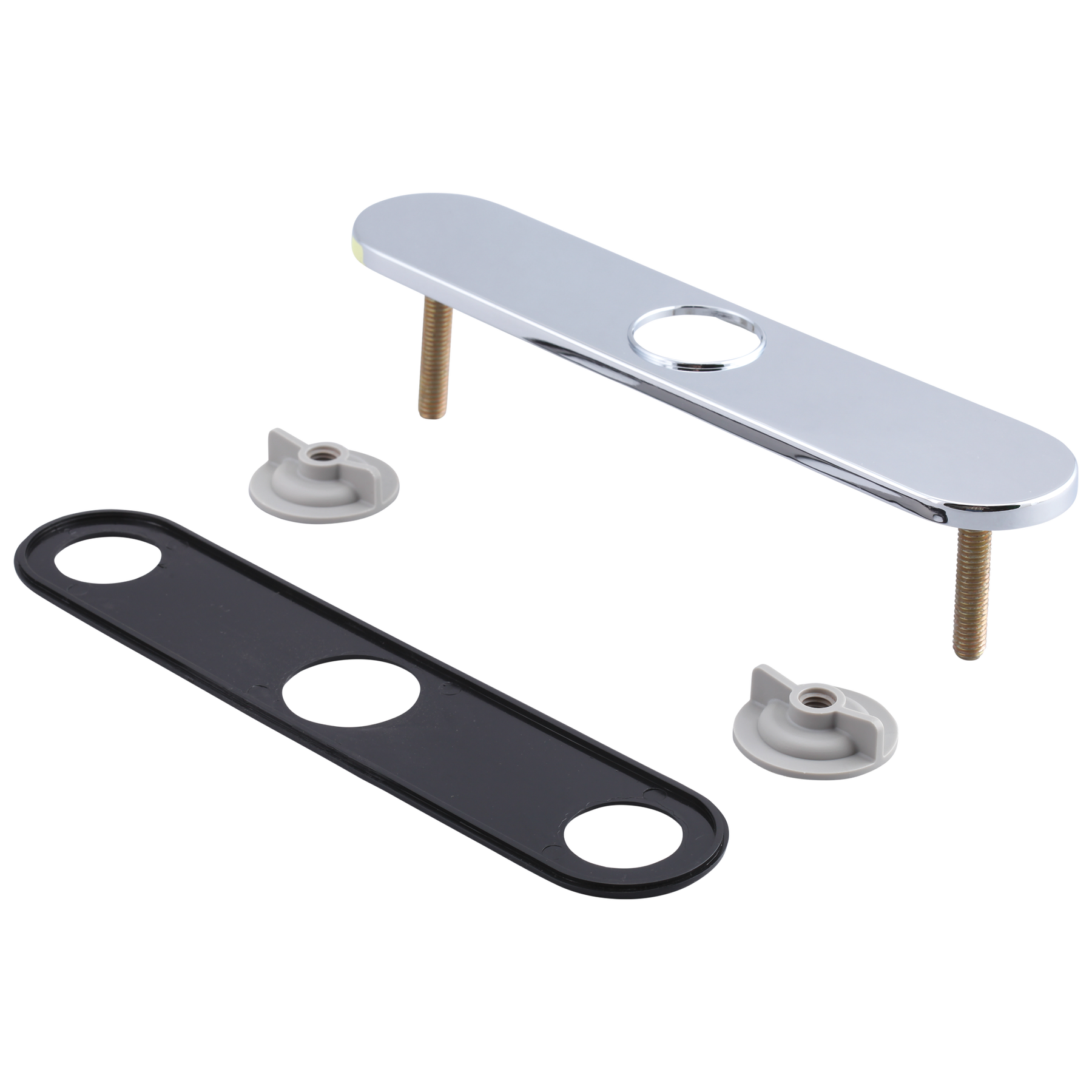 Escutcheon, Baseplate & Bolts in Chrome RP75614 Delta Faucet