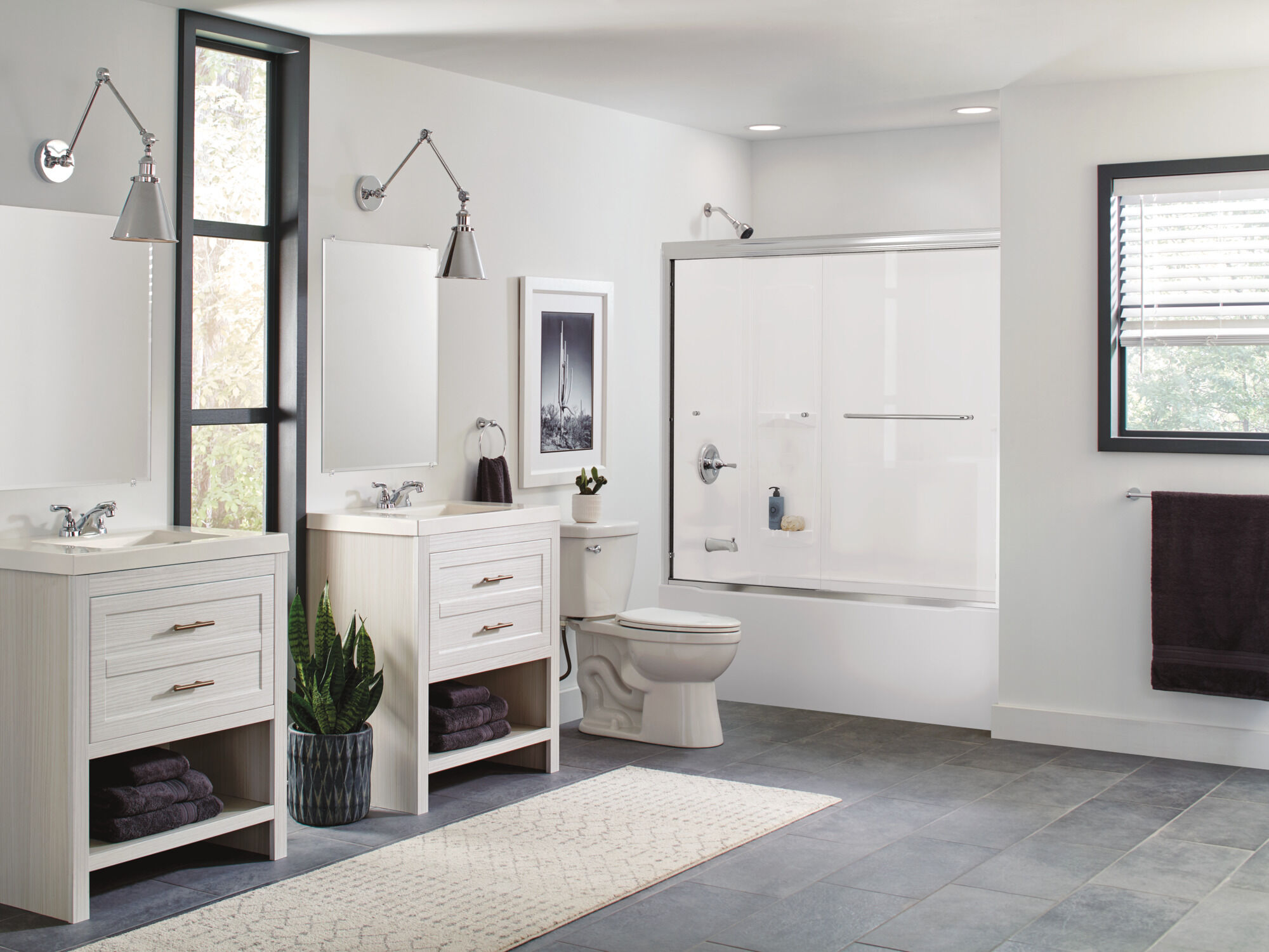 Bathtub Wall Set in High Gloss White 40154 | Delta Faucet