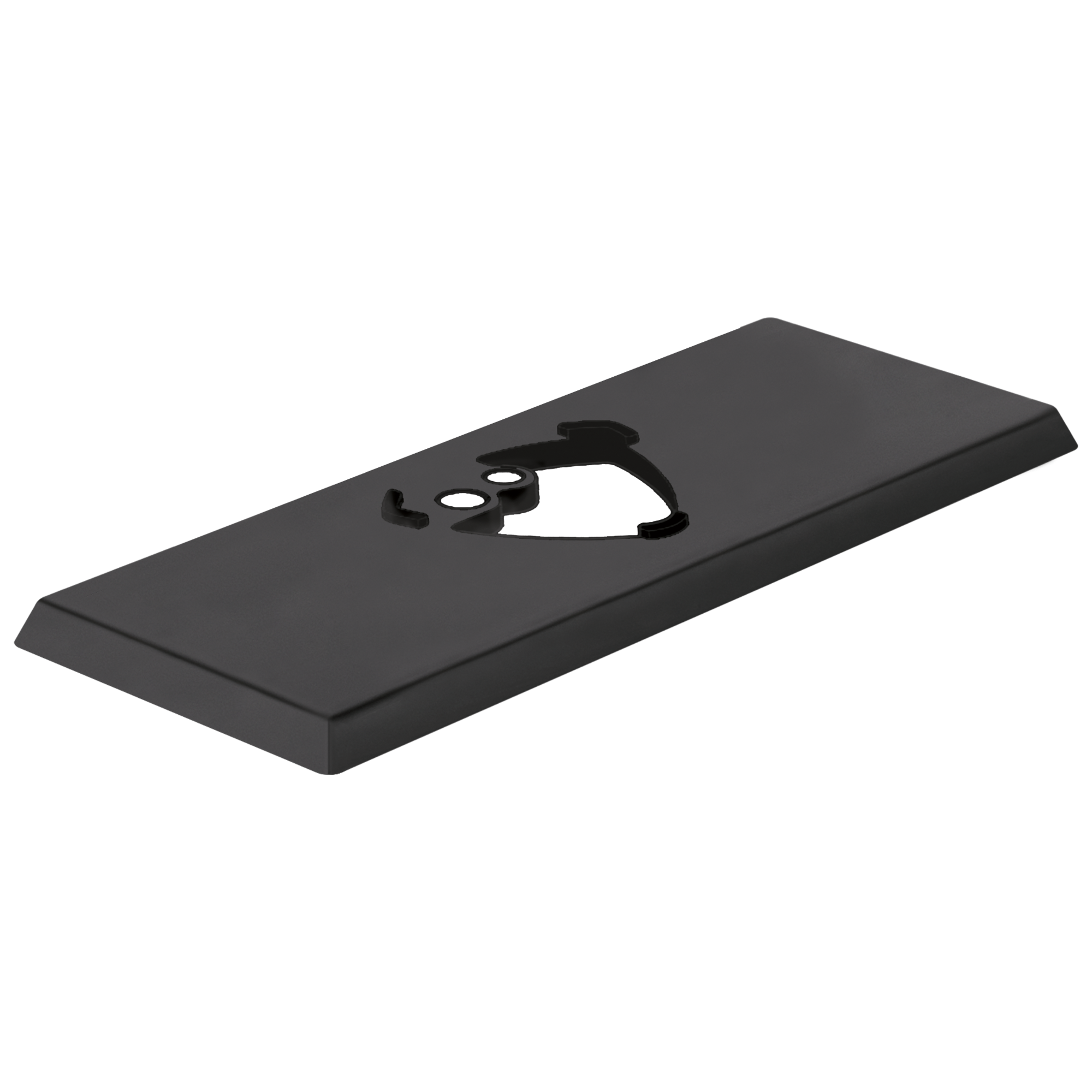 Delta Faucet Zura | Escutcheon - Matte Black