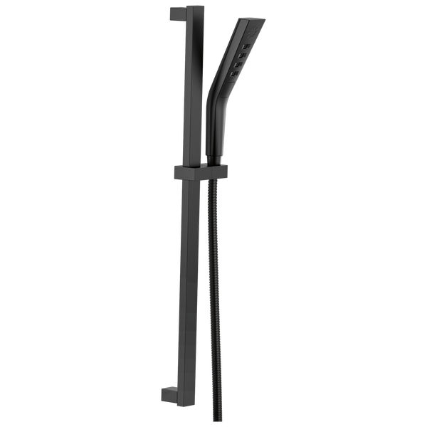 H2Okinetic® 3-Setting Slide Bar Hand Shower in Matte Black 51799-BL | Delta  Faucet