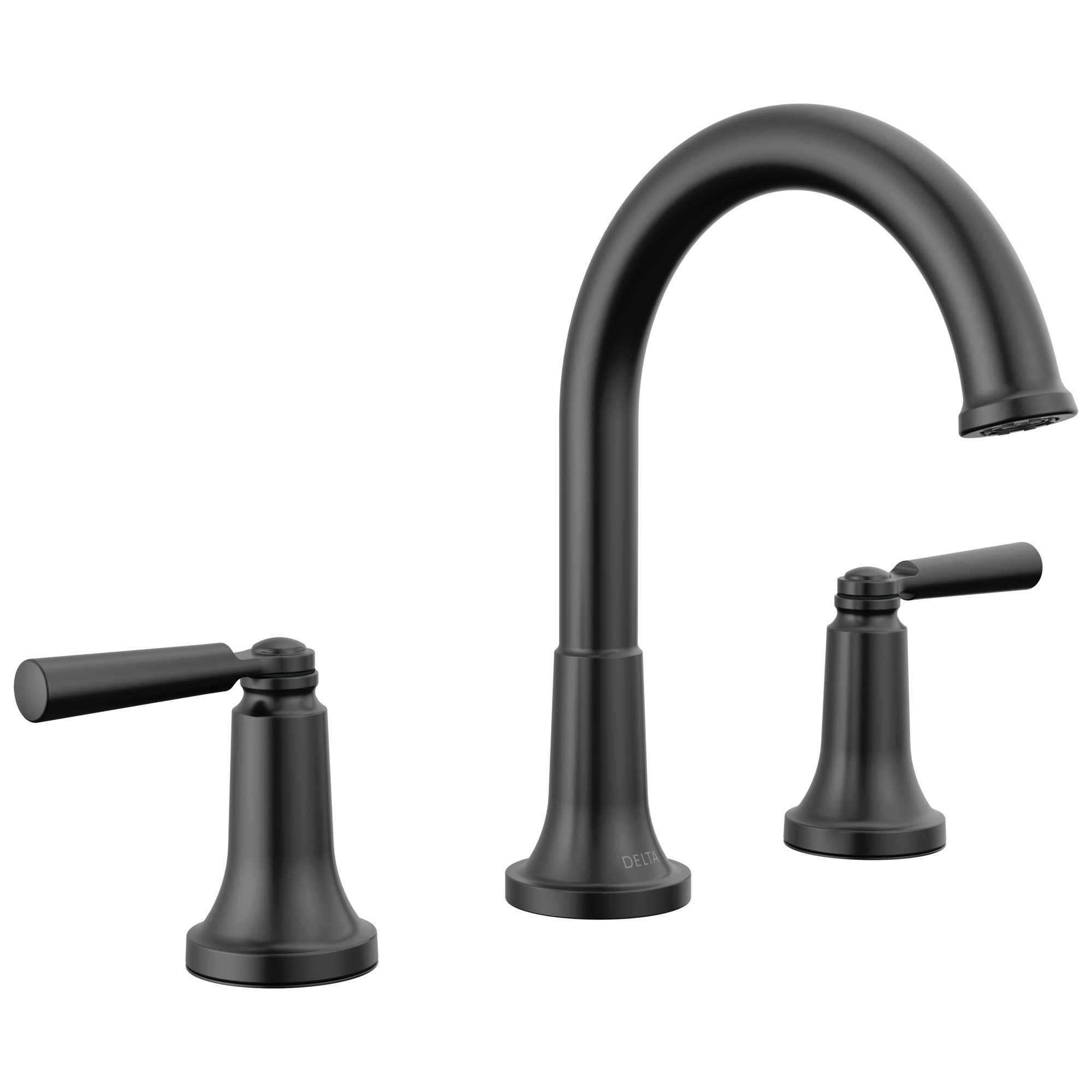 Delta Faucet Saylore Two Handle Widespread Bathroom Faucet - Matte Black