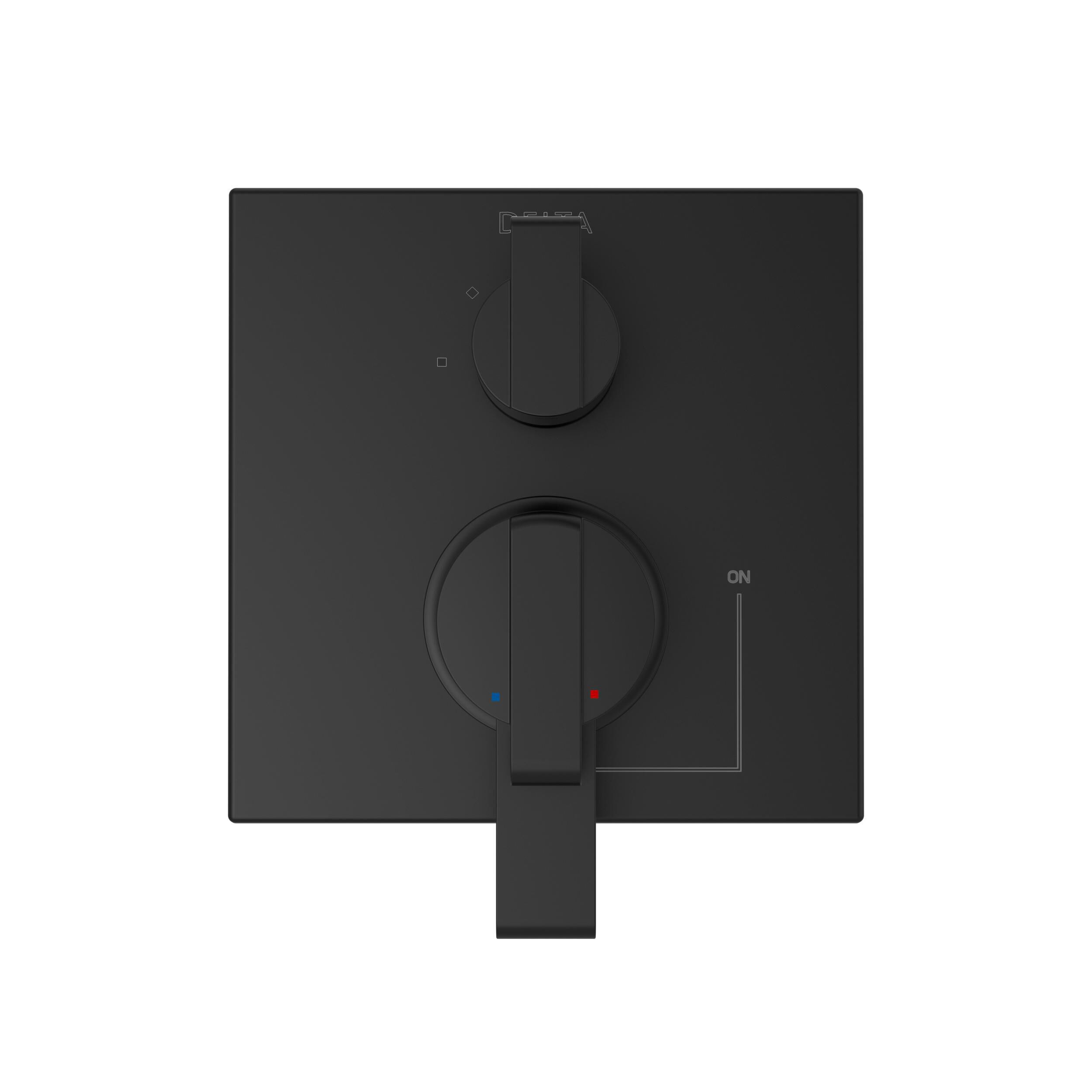 BTECH Unisex BT-CD-322-04 Delta Analog/Chronograph Blue Silicone Strap Delta T24867-BL Angular Modern Monitor® 14 Series Pressure