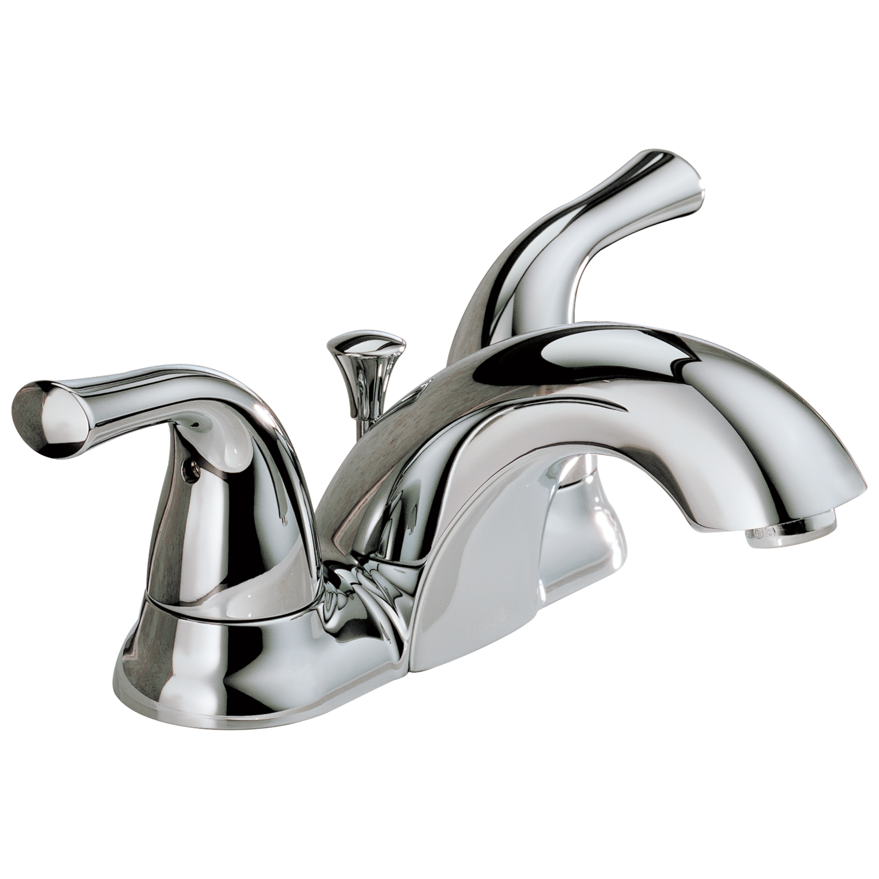 Two Handle Centerset Bathroom Faucet in Chrome — image 1