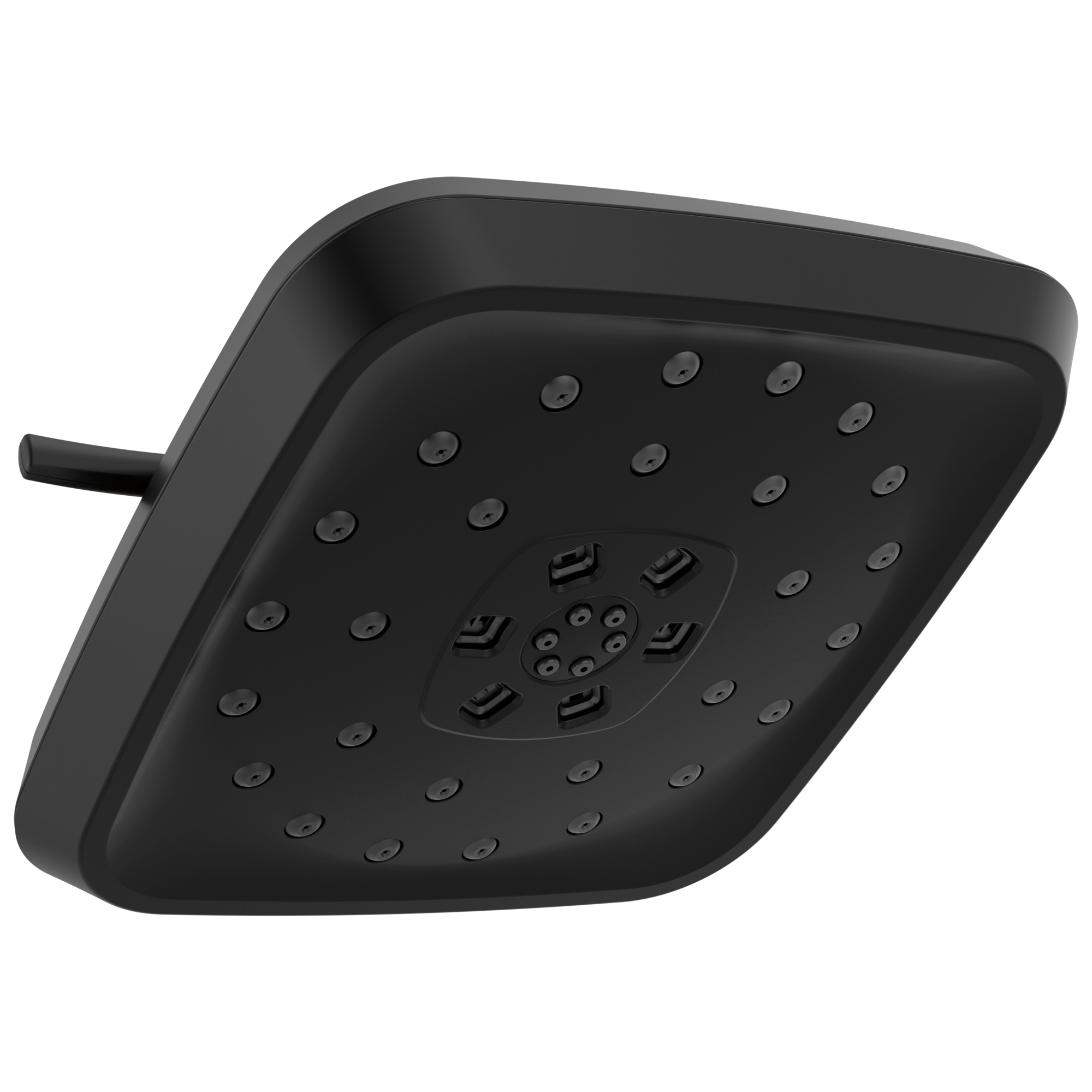 Delta Faucet Universal Showering Components H2Okinetic 4-Setting Shower Head with UltraSoakE - Matte Black