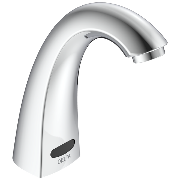 Single Hole Battery Operated Electronic Bathroom Faucet in Chrome