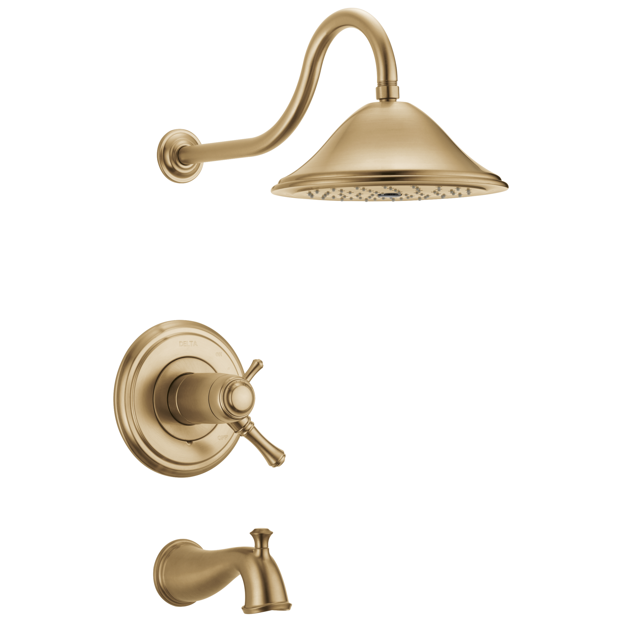 Delta Faucet CassidyE TempAssure 17T Series Tub & Shower Trim - Champagne Bronze