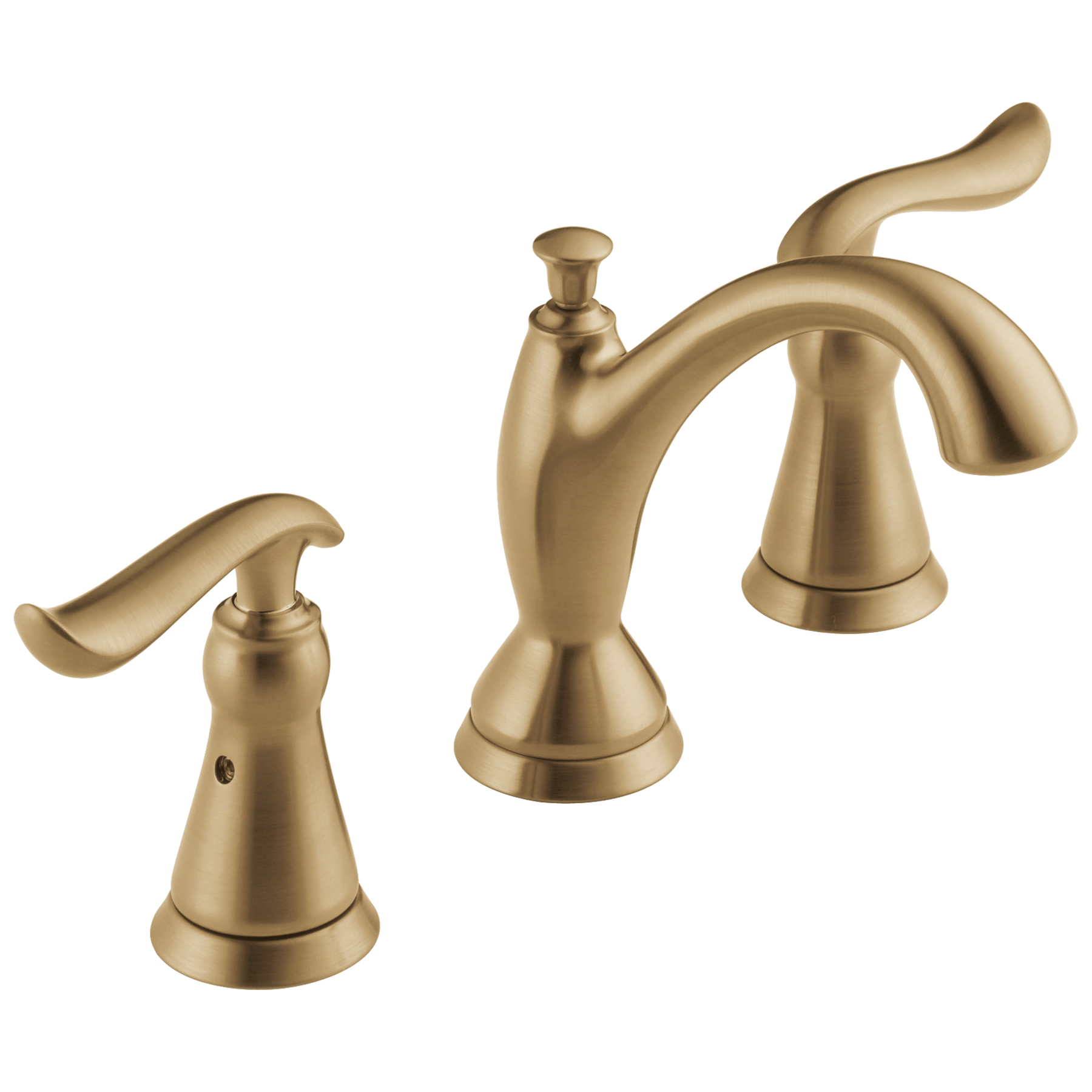 Two Handle Widespread Bathroom Faucet in Champagne Bronze 3594 