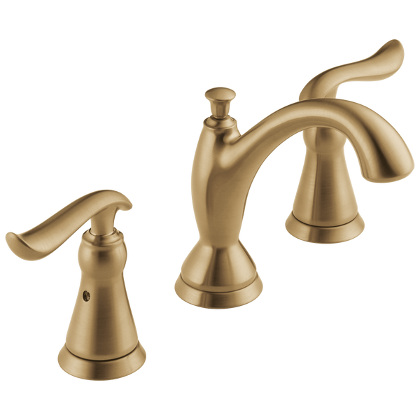 Two Handle Widespread Bathroom Faucet in Champagne Bronze 3594 