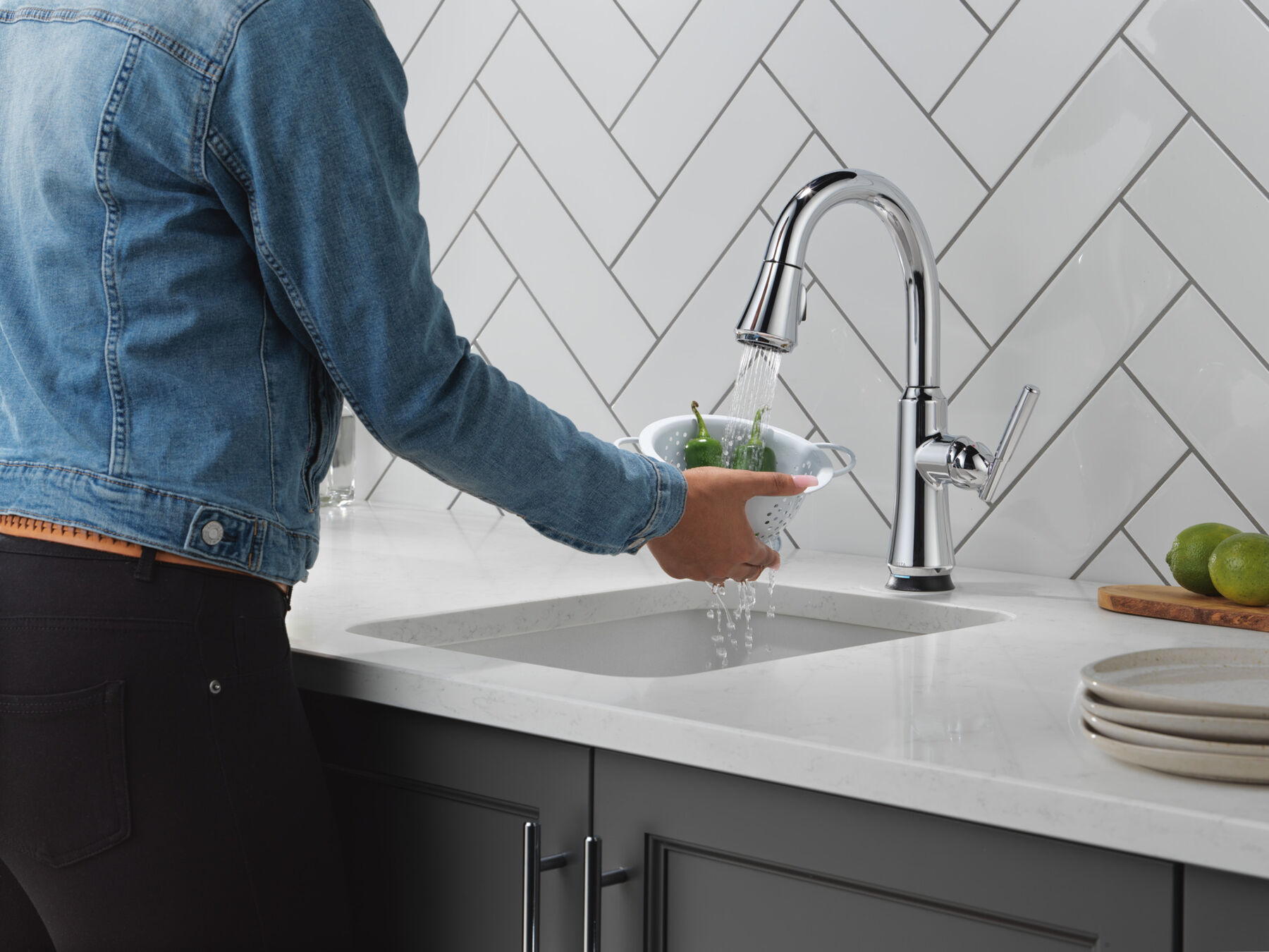 Touch2O® Bar / Prep Faucet with Touchless Technology in Chrome 9979TL