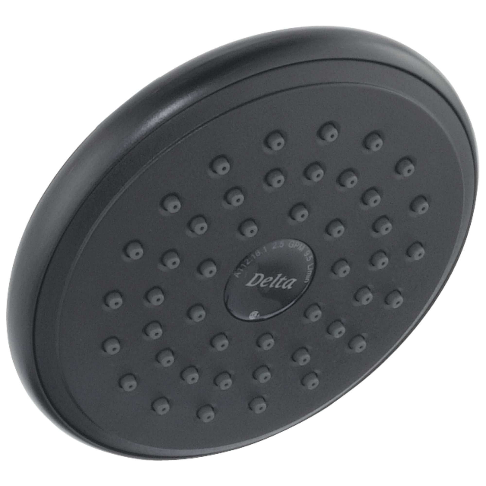 Delta Faucet Universal Showering Components Single-Setting Raincan Shower Head - Venetian Bronze