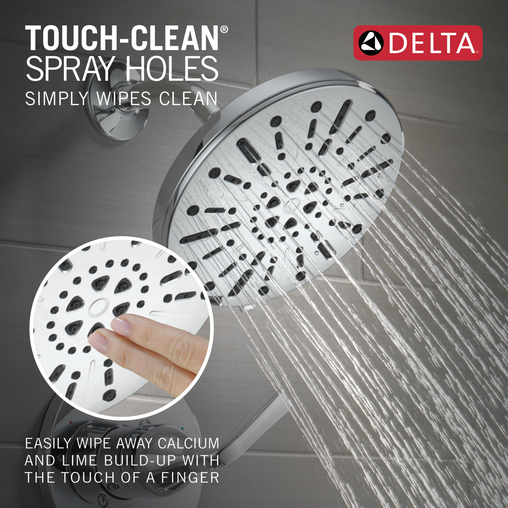 (´・ω・｀) Monitor® 14 Series Shower Only in Chrome 142828 | Delta Faucet