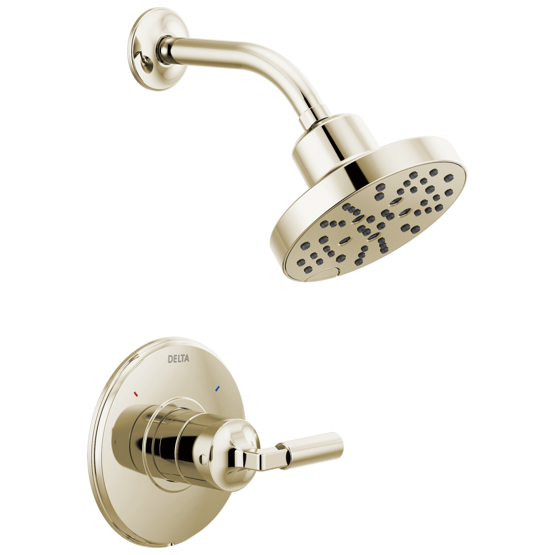 H2O Shower Trim 1L 14S (Recertified) in Polished Nickel T14248PNR