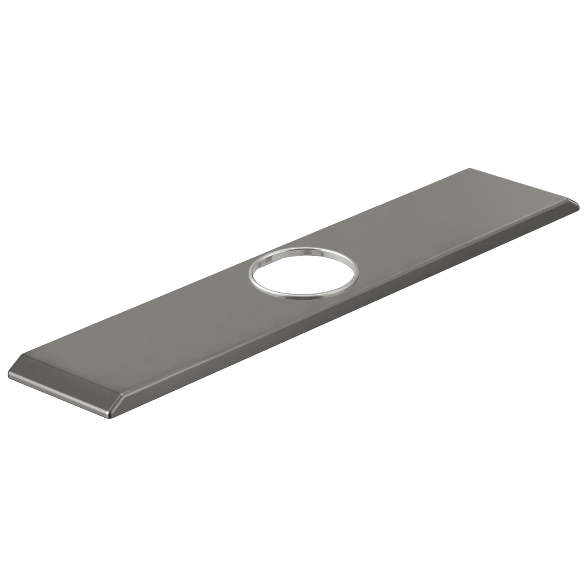 Delta Faucet Pivotale 8 Inch Escutcheon, Gasket Studs And Mounting Hardware - Black - Stainless