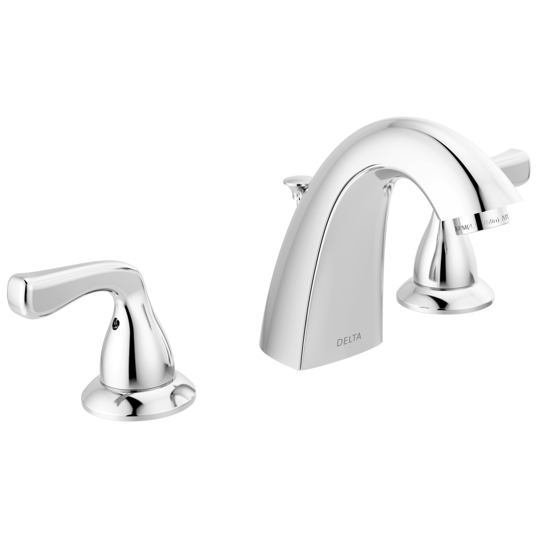 Two Handle Widespread Bathroom Faucet in Chrome — image 1