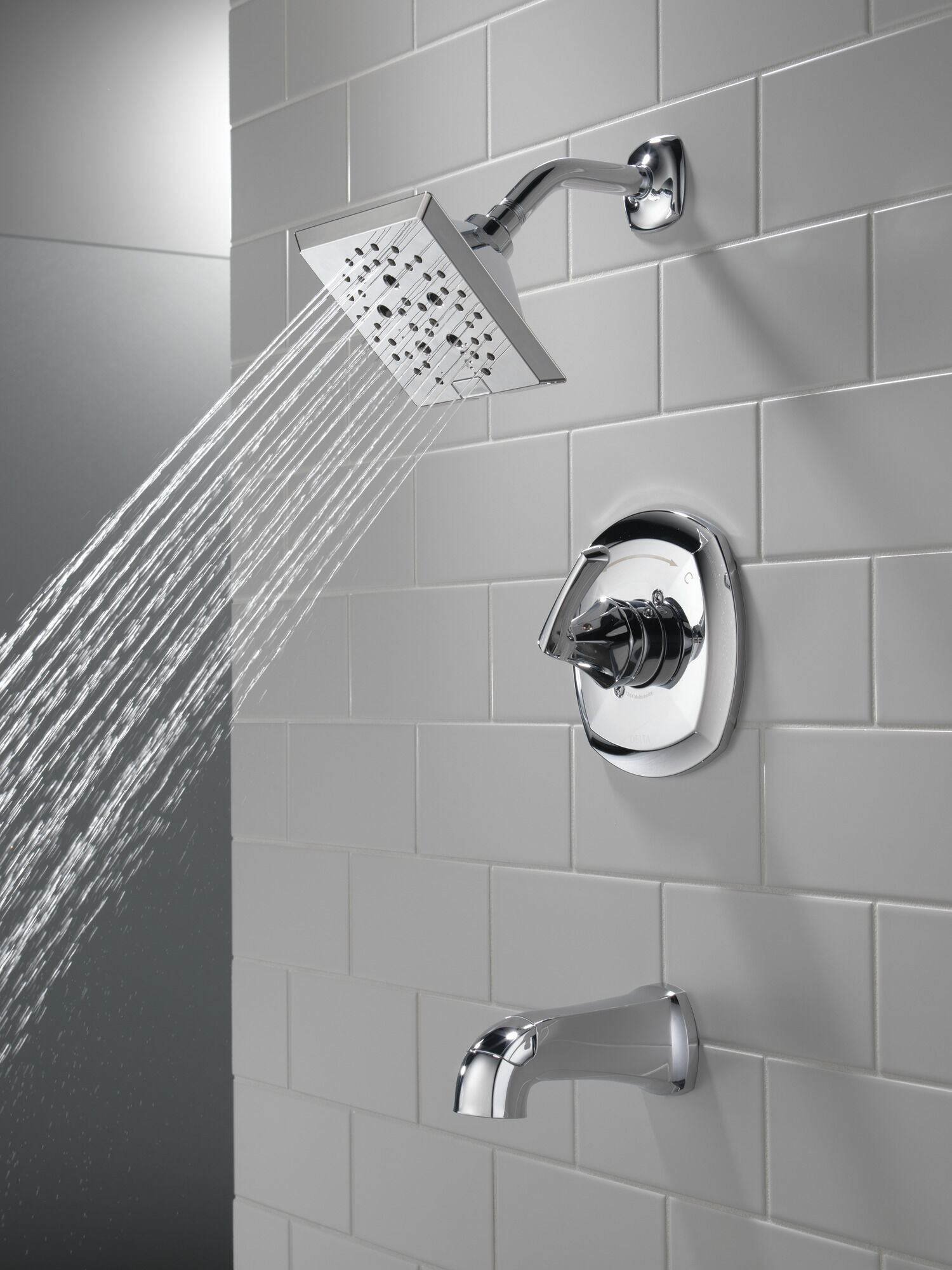 【7】2 Monitor(R) 14 Series Tub and Shower in Chrome 144770 | Delta