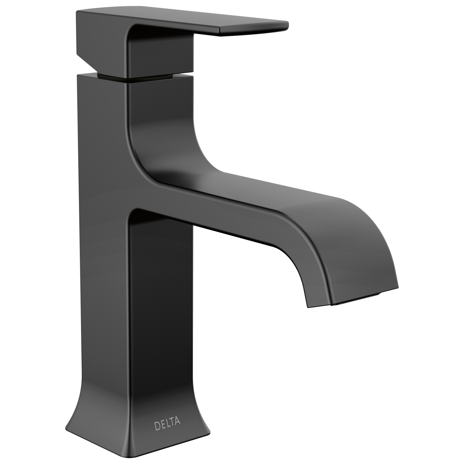 新品ディープスムース&ディープフィッター Single Handle Bathroom Faucet in Matte Black 539-BLMPU-DST | Delta