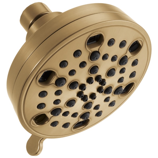 H2Okinetic® 5-Setting Contemporary Shower Head in Champagne Bronze