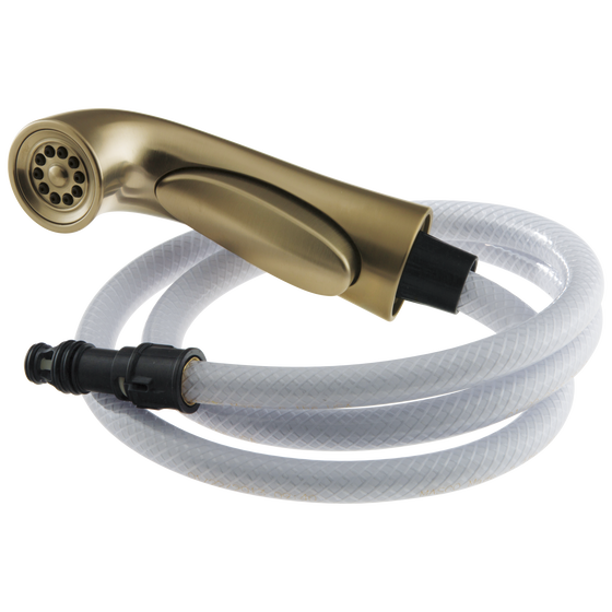 Delta Rp103754 Side Spray & Hose Assembly in Champagne Bronze RP53880CZ | Delta Faucet