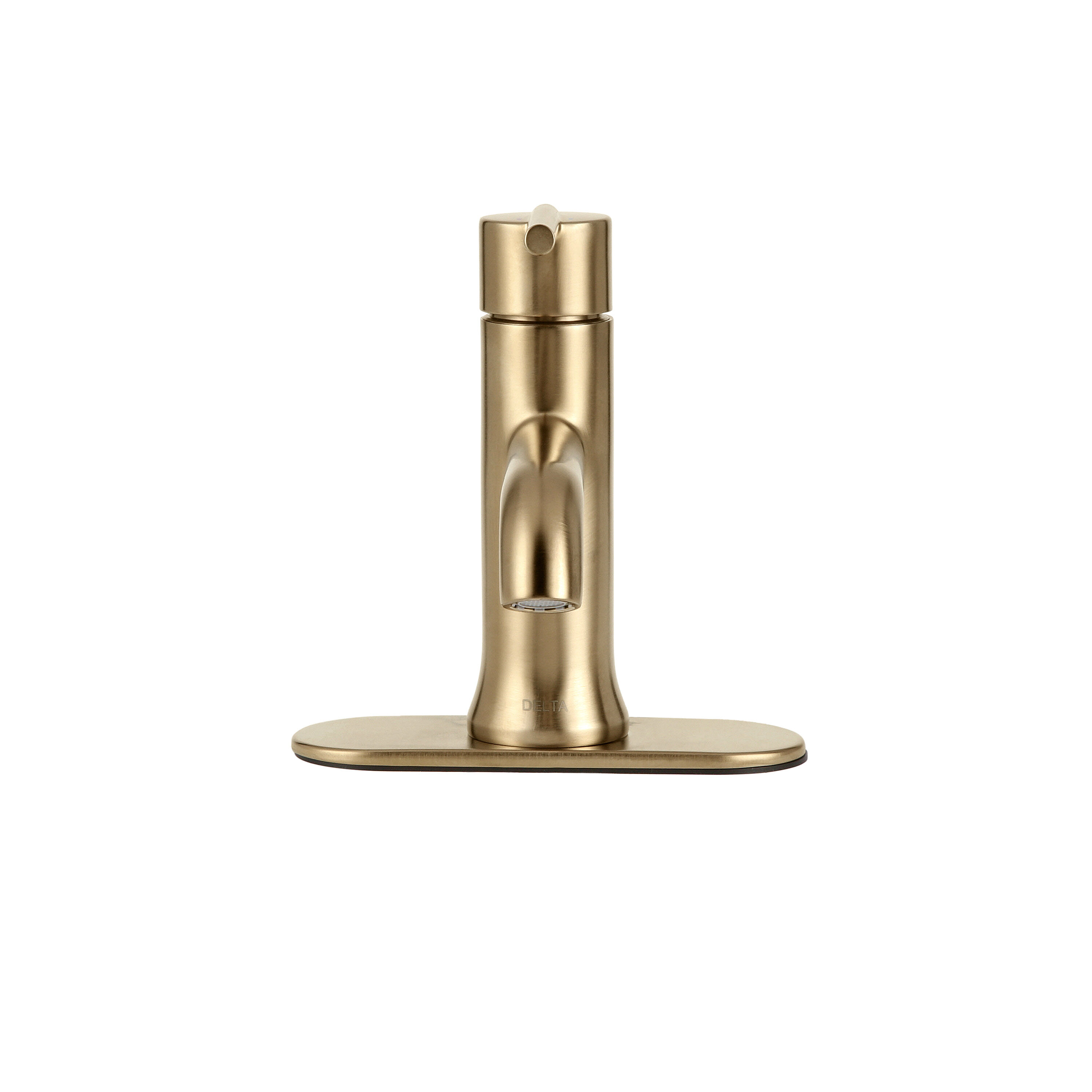 Single Handle Bathroom Faucet (Recertified) in Champagne Bronze
