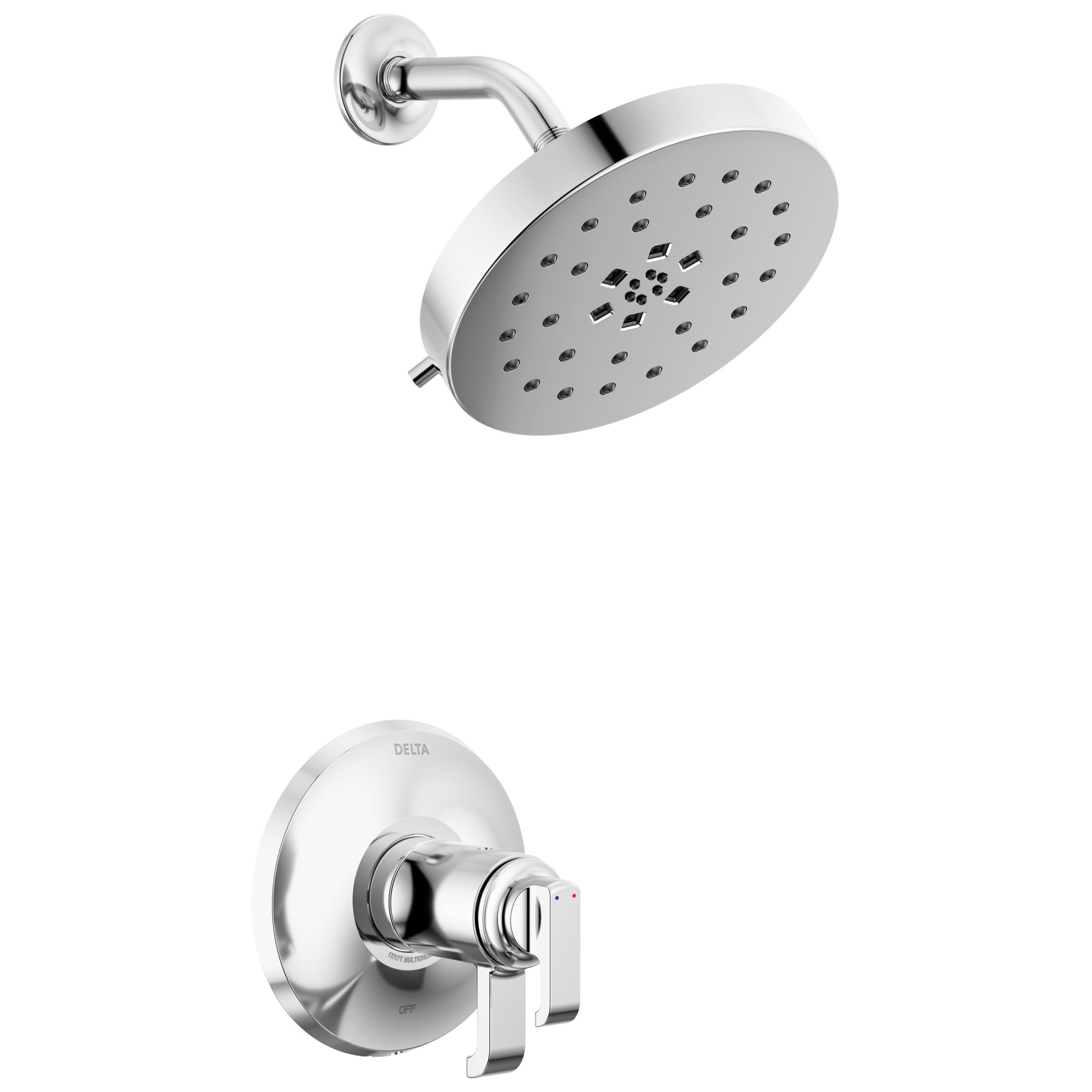 Delta Faucet Tetrae 17T Series Shower Trim - Lumicoat Chrome