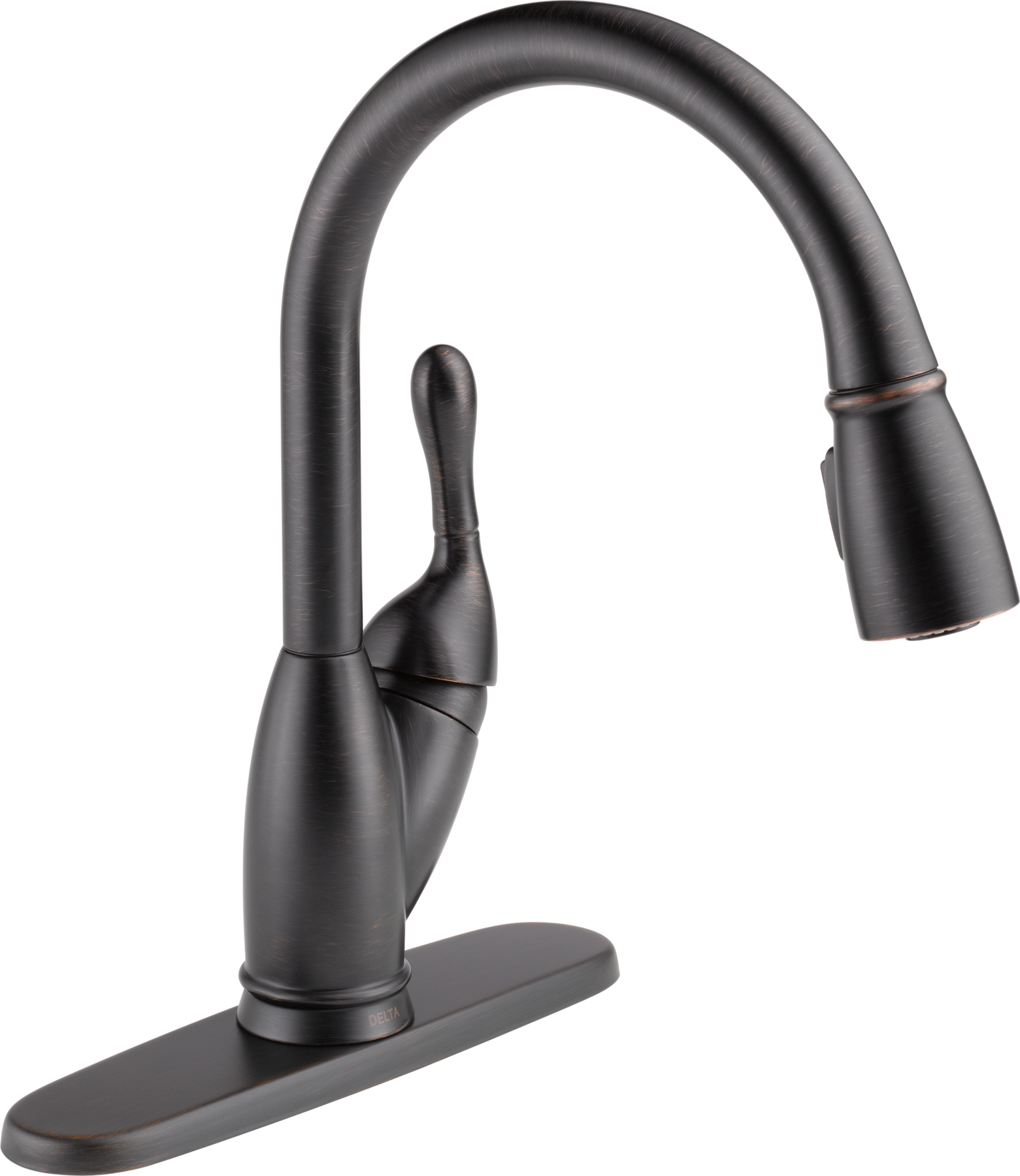 Pull-Down Kitchen Faucet in Venetian Bronze 19939-RB-DST | Delta