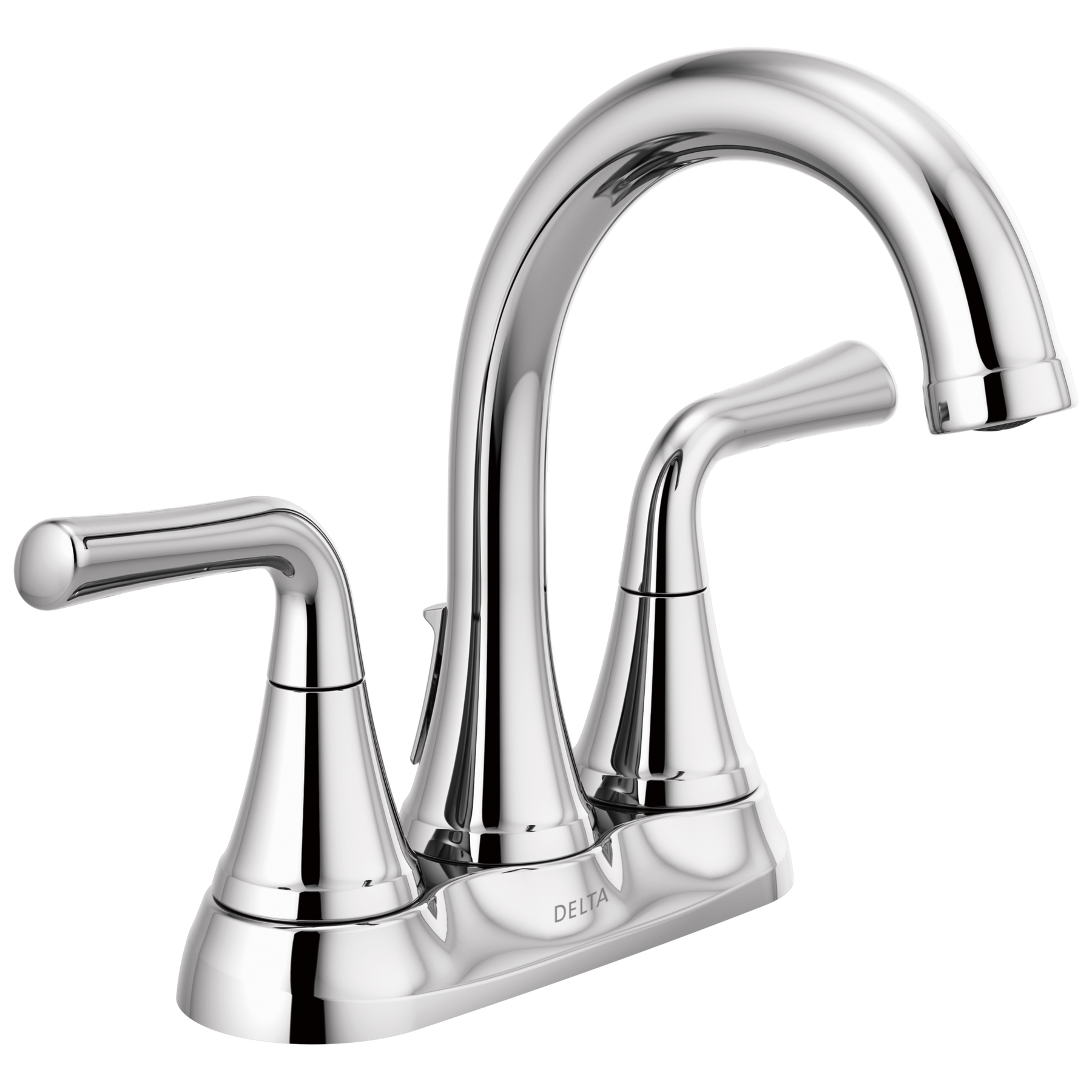 Two Handle Tract-Pack Centerset Bathroom Faucet in Chrome 2533LF