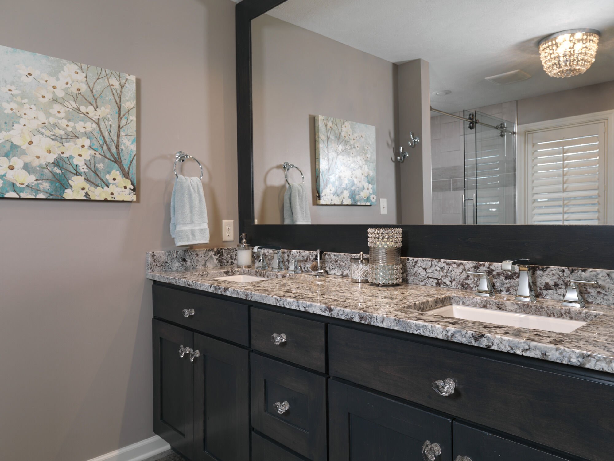 Two Handle Widespread Bathroom Faucet with EZ Anchor® (Recertified