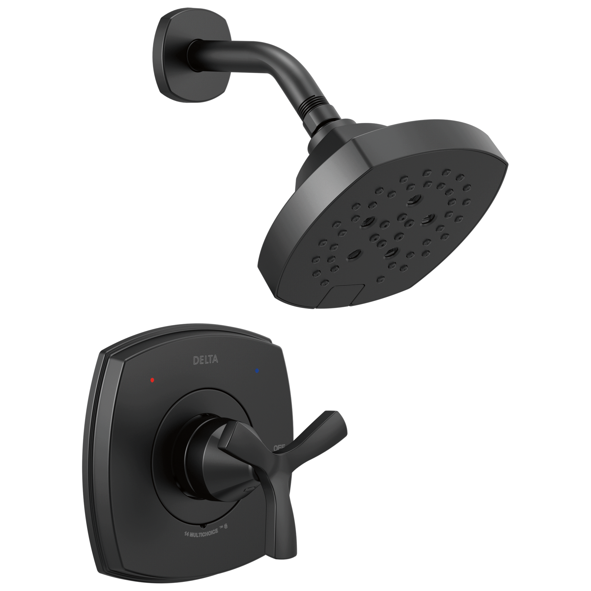 Delta Faucet Stryke 14 Series Shower Only - - Matte Black