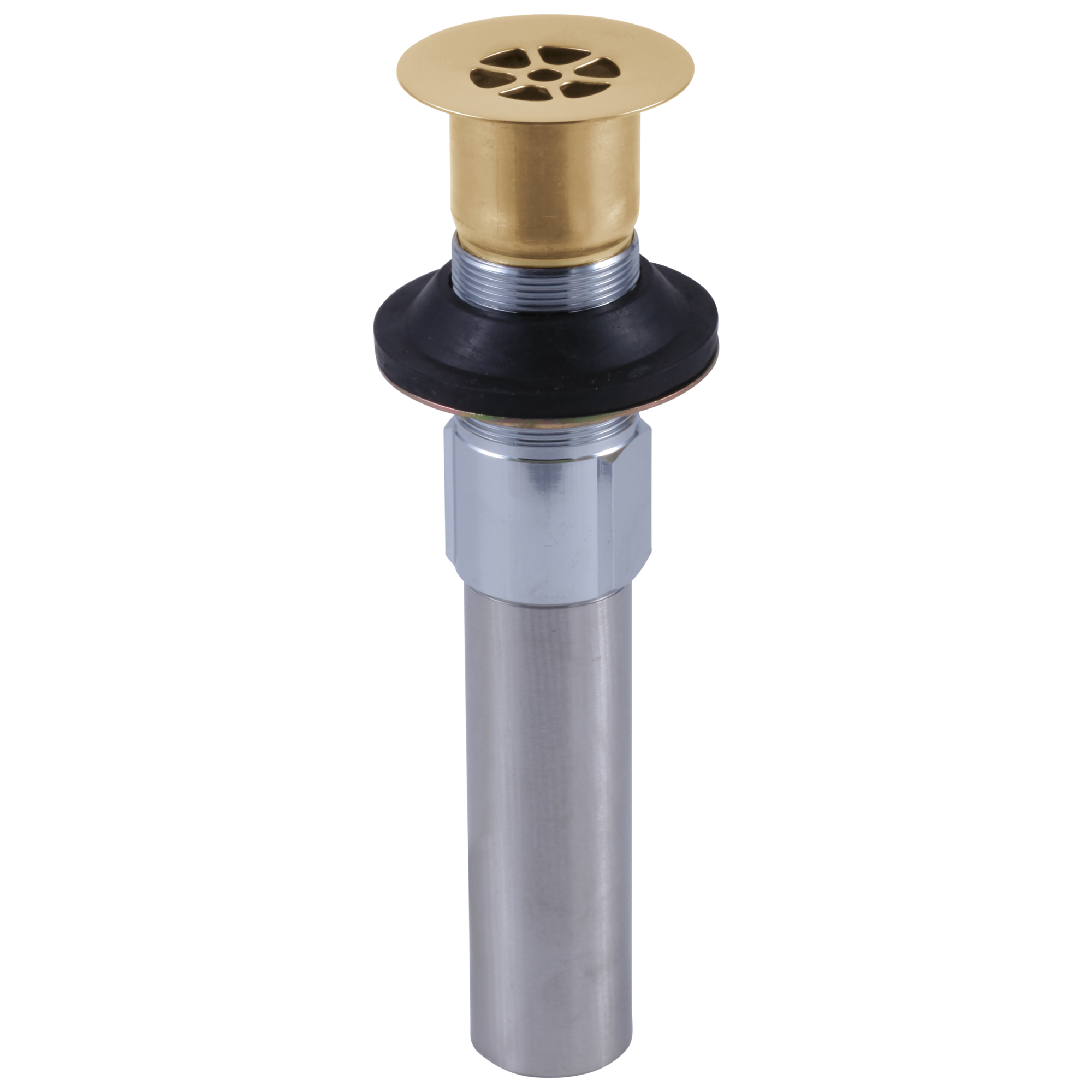 Delta Faucet Victorian Grid Strainer - Less Overflow - Bathroom - Champagne Bronze