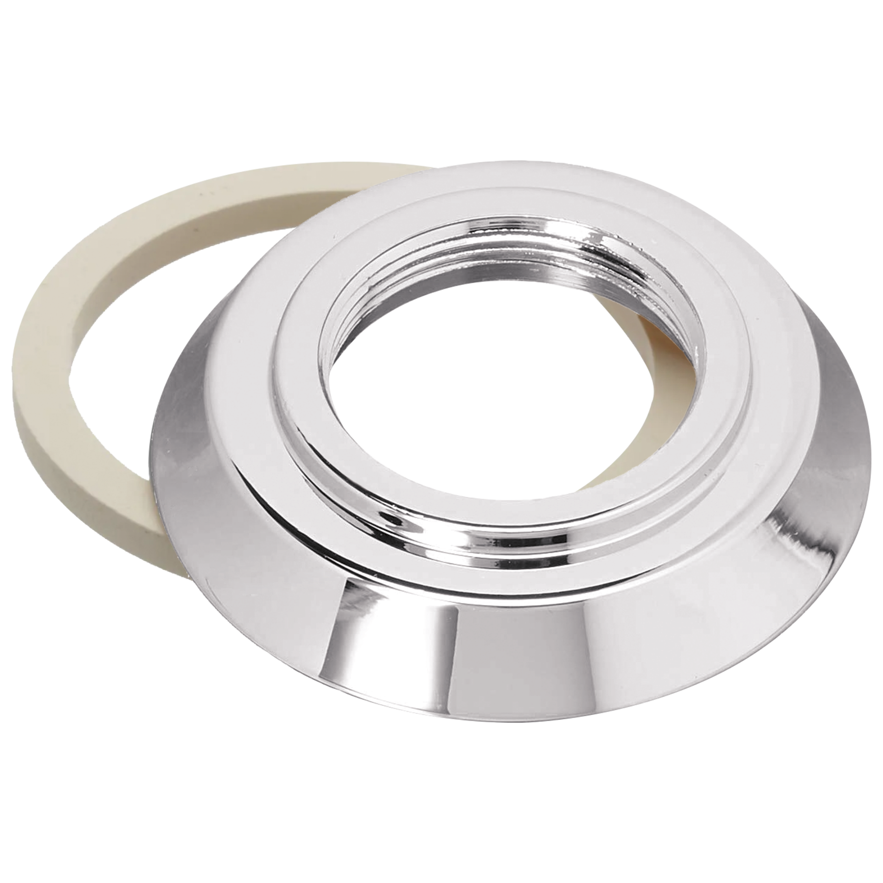 Handle Base & Gasket in Chrome RP64264 | Delta Faucet