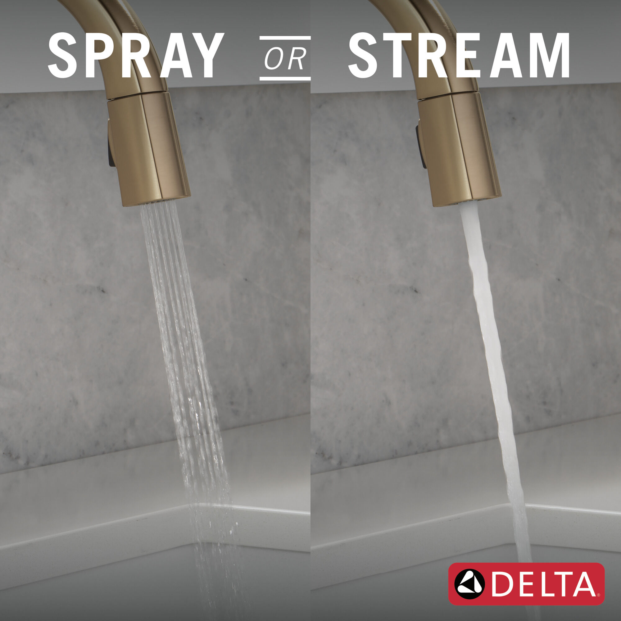 Touch2O® Technology Kitchen Faucet with Touchless Technology in