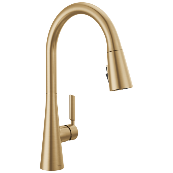 Single Handle Pull-Down Kitchen Faucet with ShieldSpray Technology