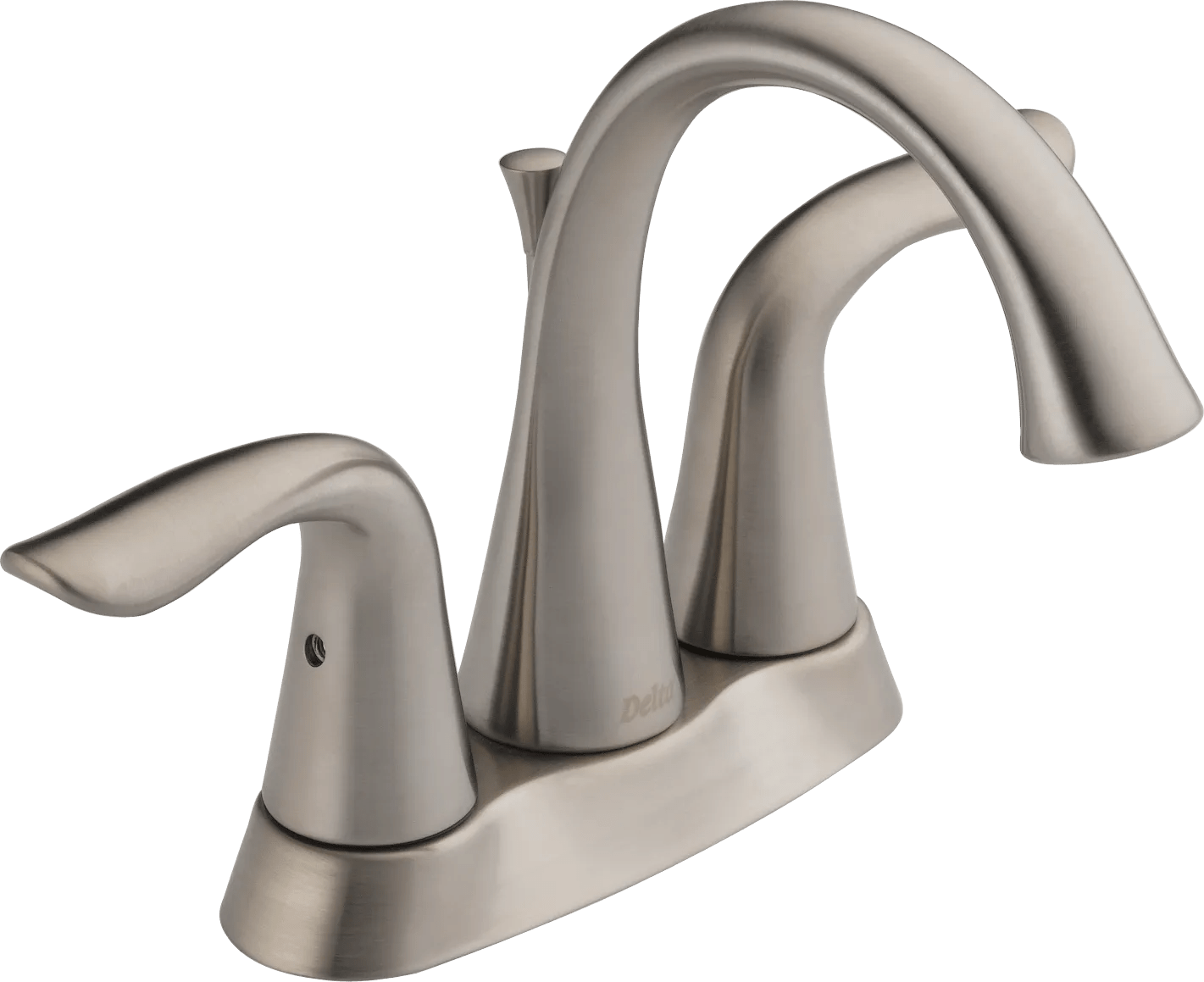 Delta Faucet Lahara Two Handle Centerset Bathroom Faucet - Stainless