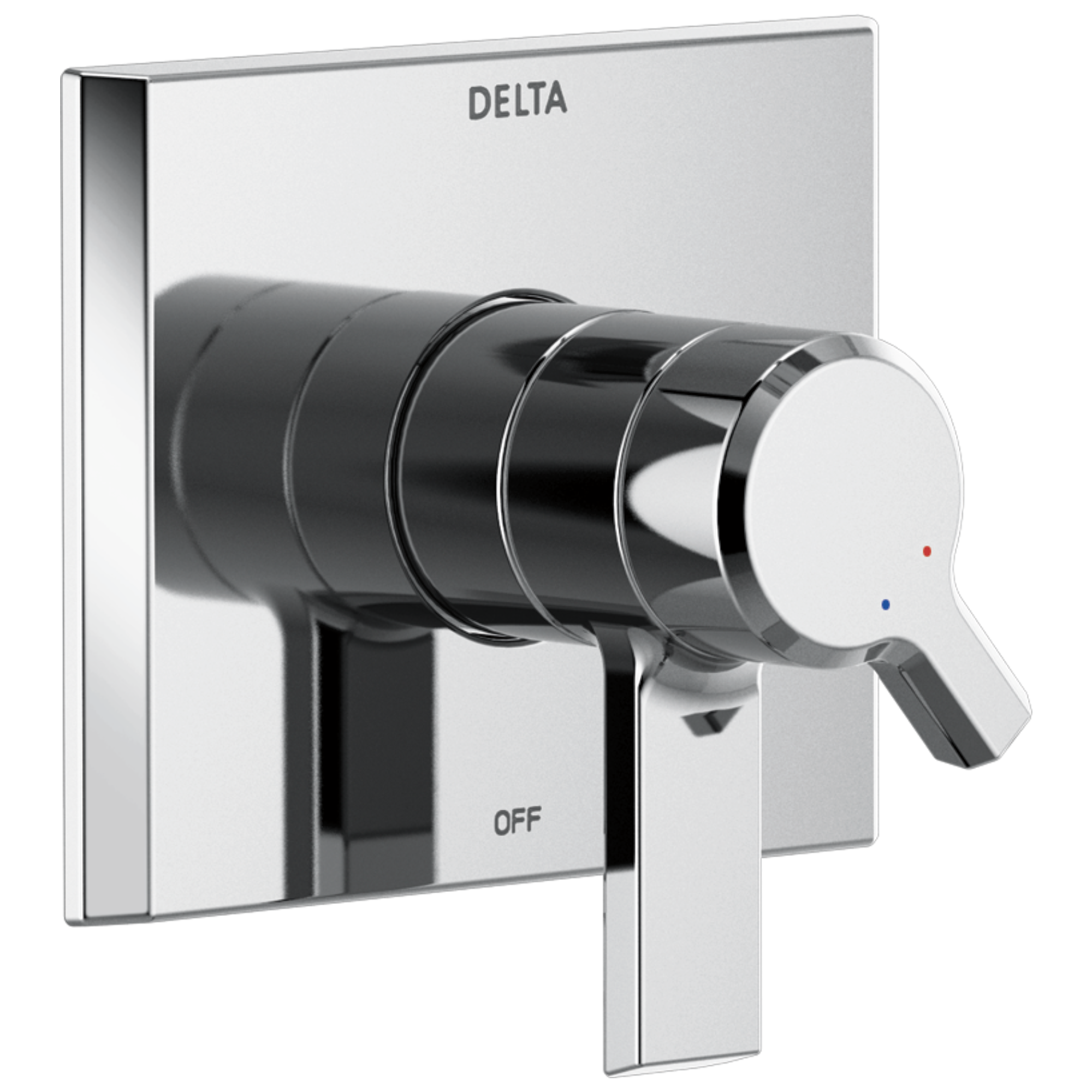 Delta Faucet Pivotale Monitor 17 Series Valve Only Trim - Lumicoat Chrome