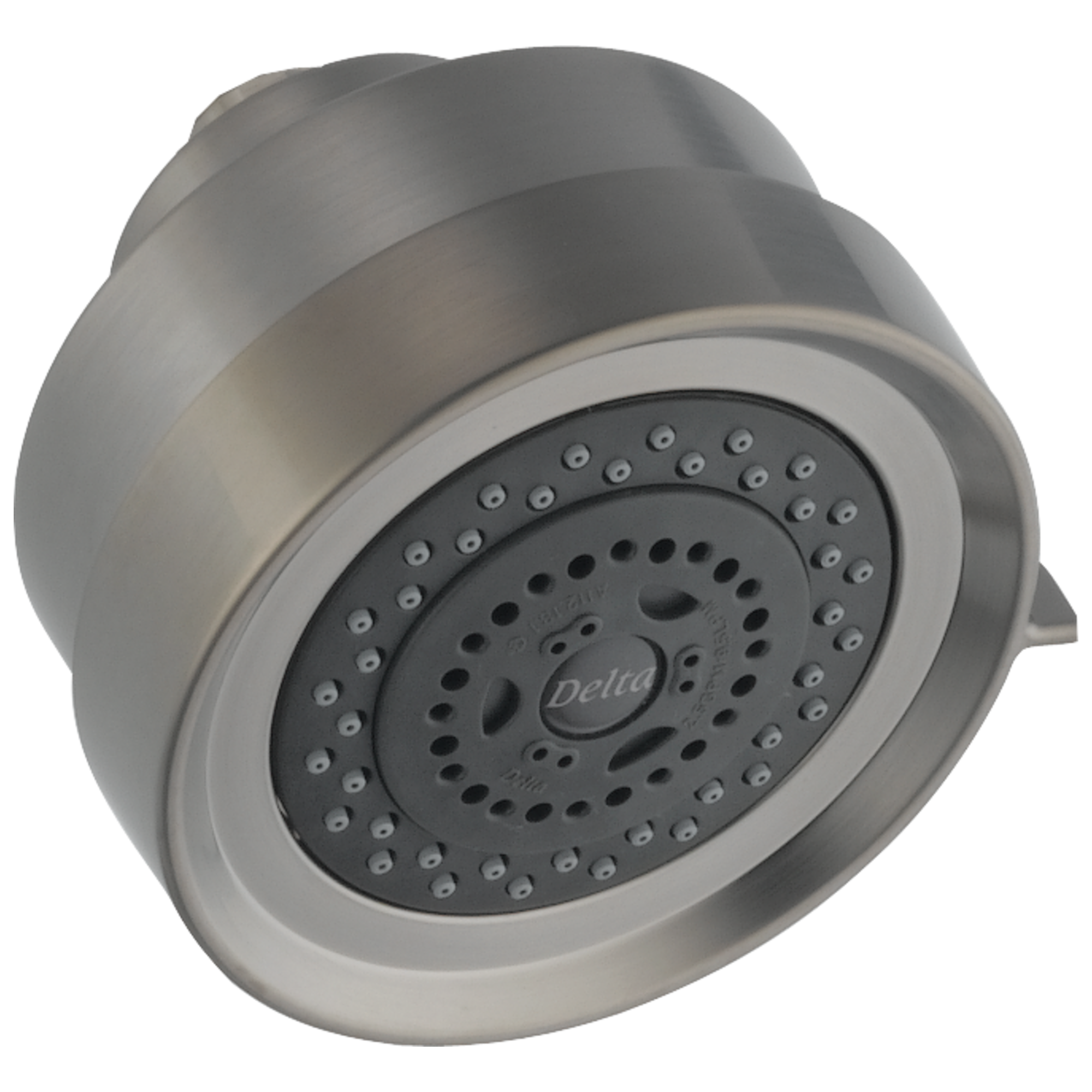 Delta Faucet Universal Showering Components Premium 3-Setting Shower Head - Stainless