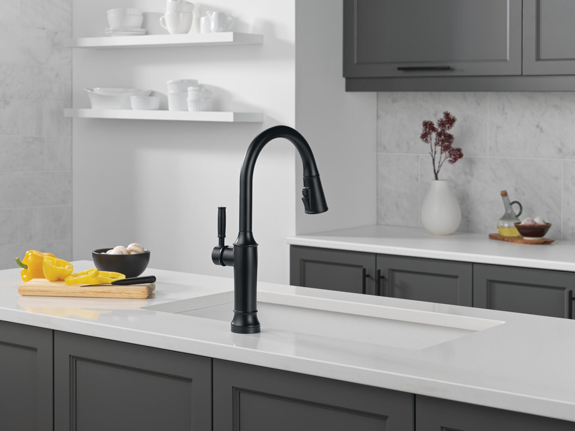Touch2O® Technology Kitchen Faucet with Touchless Technology in