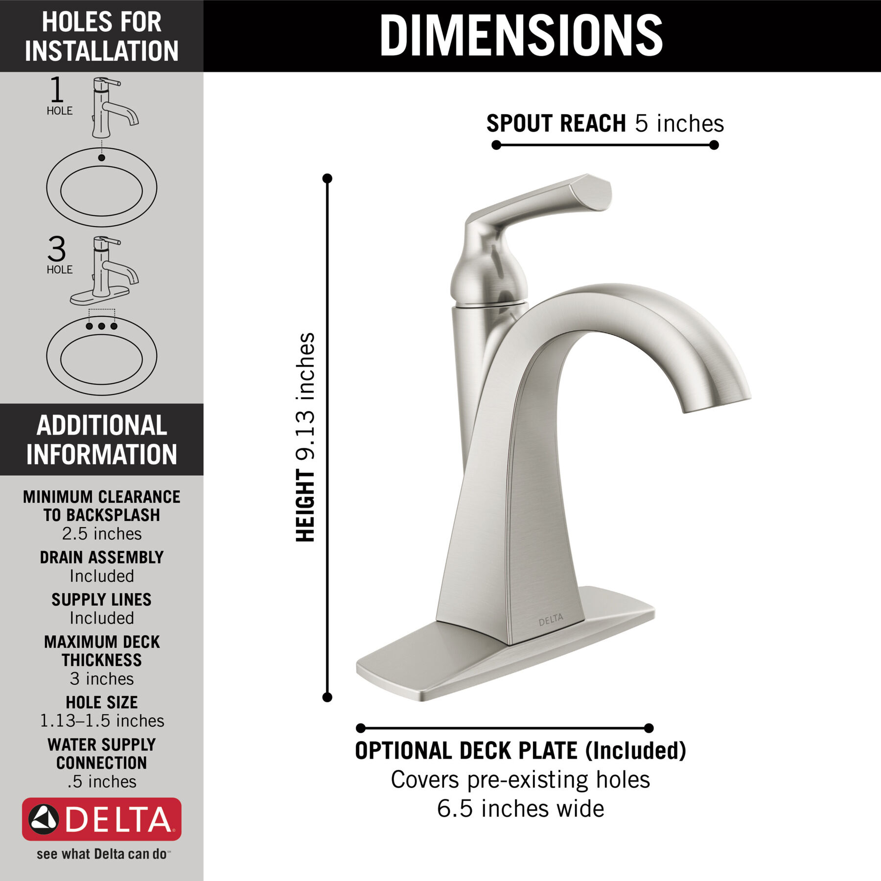 Delta Pierce 4 in. Centerset 2-Handle Bathroom Faucet in SpotShield Brushed  Nickel 25899LF-SP - The Home Depot