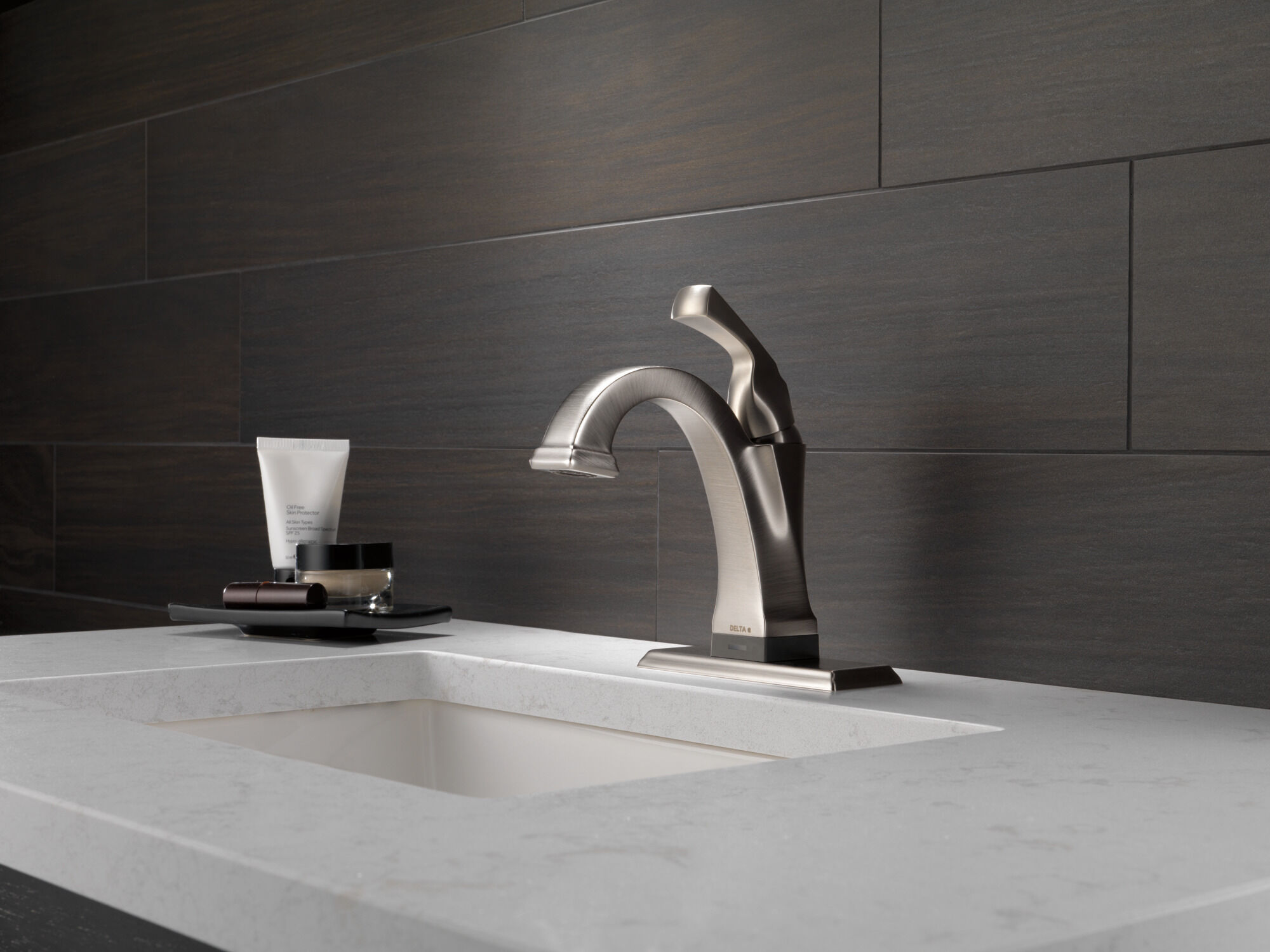 Touch2O® Bathroom Faucet with Touchless Technology in Stainless