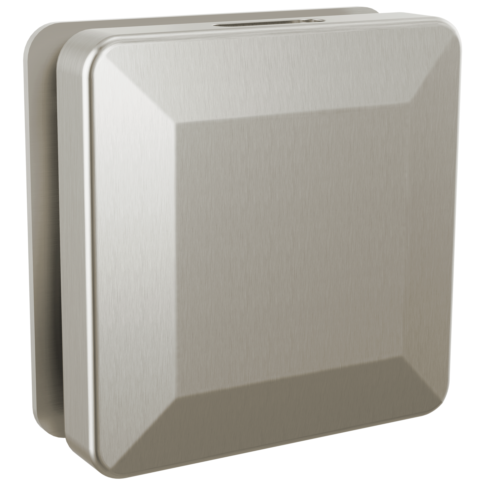 Delta Faucet Universal Showering Components Square Steam Head - Lumicoat Stainless