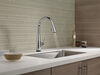Single Handle Pull-Down Kitchen Faucet with Touch<sub>2</sub>O&reg; Technology Technology (Recertified)