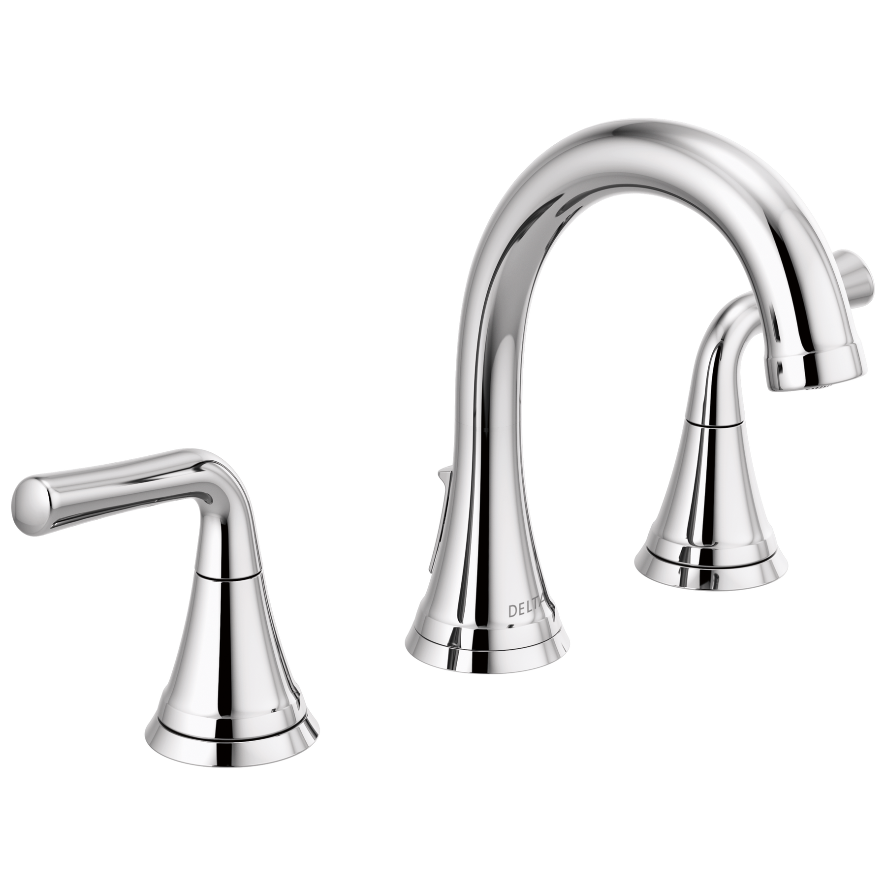 Two Handle Widespread Bathroom Faucet in Chrome — image 1