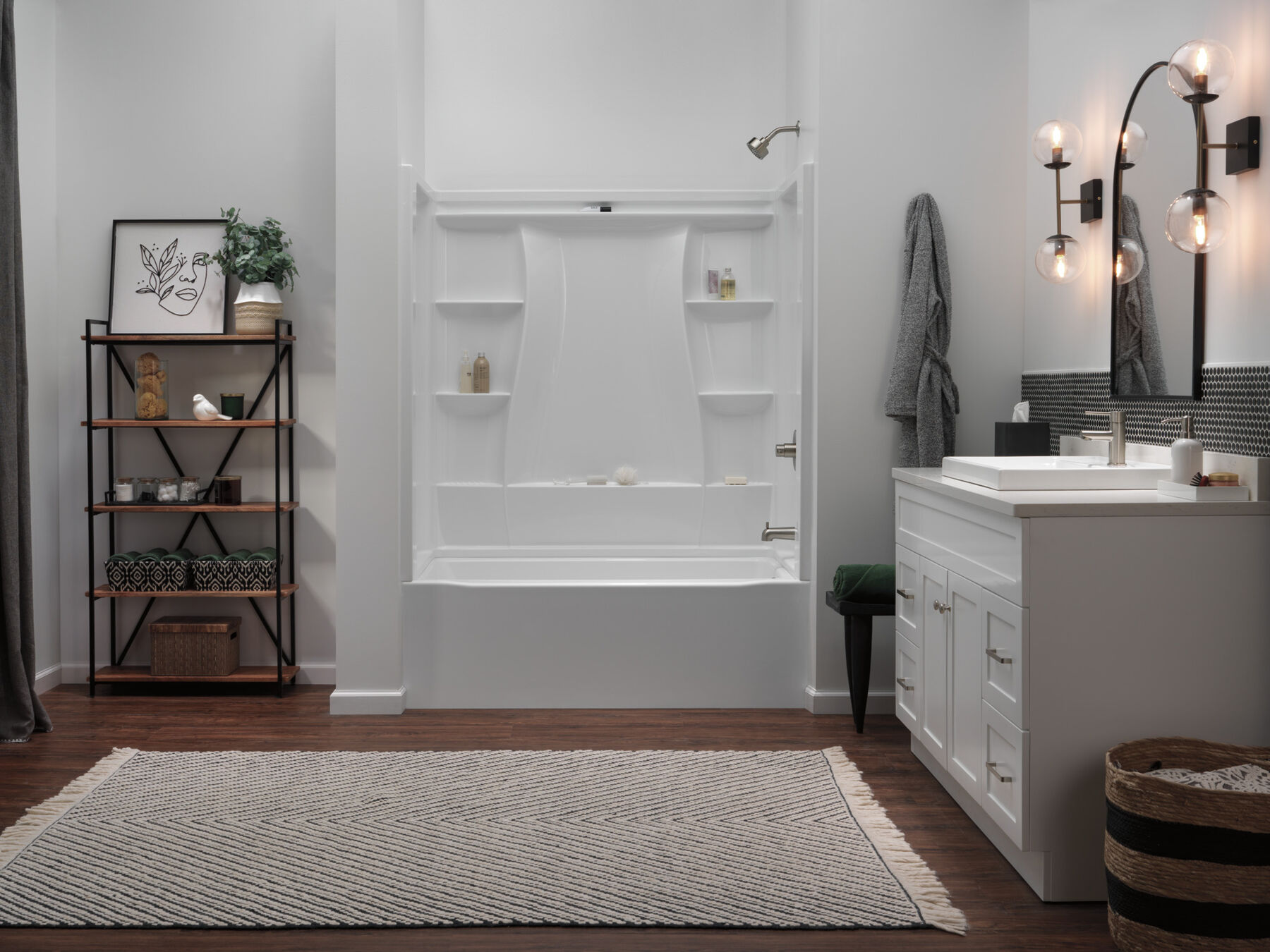 60"x32" Classic 500 Bathtub Wall, image 23