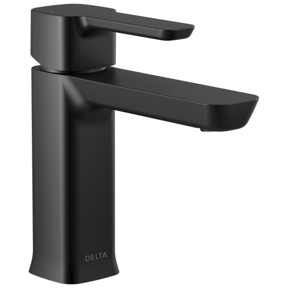 Single-Hole Bathroom Project Pack (Recertified) in Matte Black 581LF ...